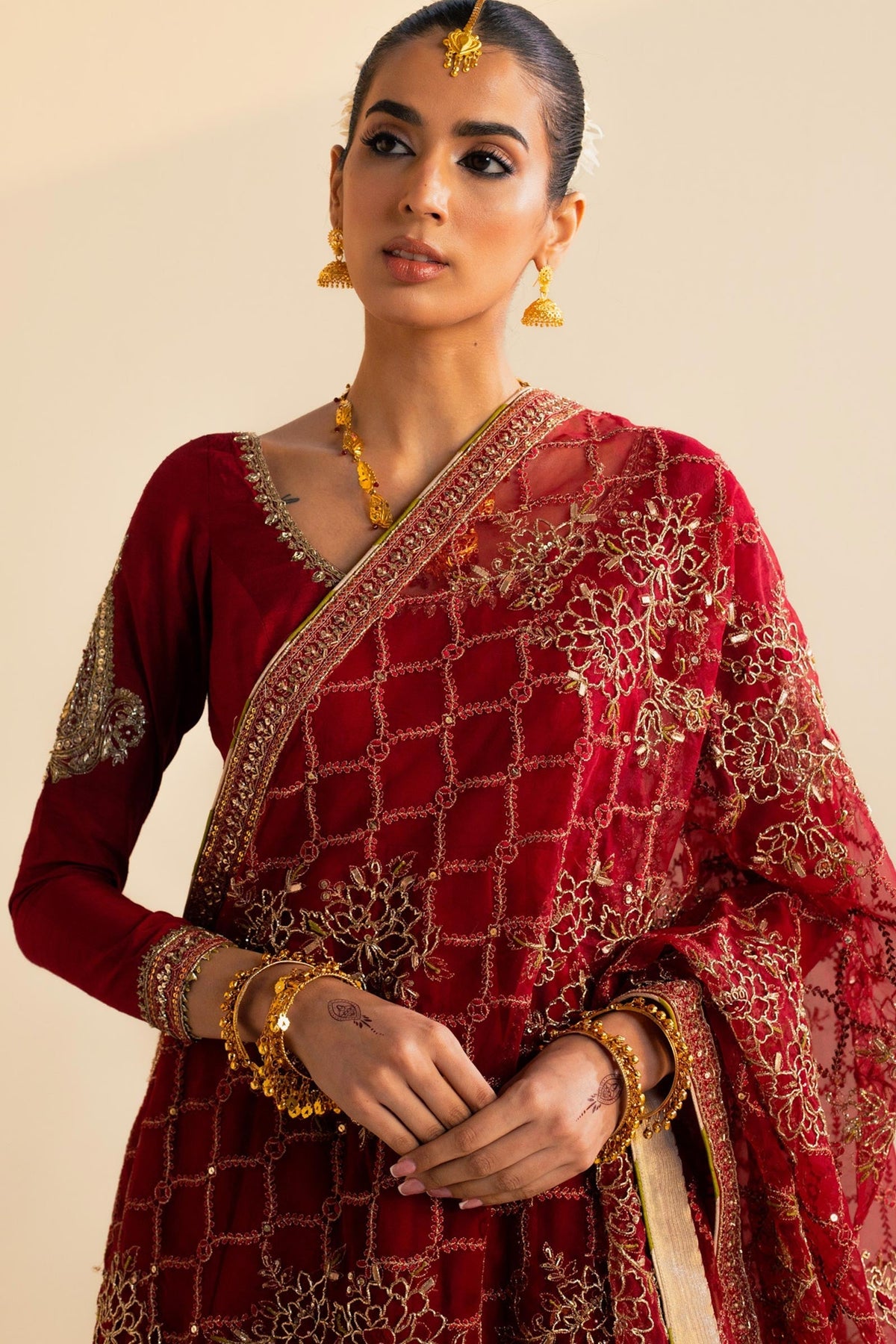 Zara Shahjahan | Wedding Formals 2024 | ZC-3097 by Zara Shahjahan - Designer Dress - Type: Ladies Clothes - Available at Libayah - 100% Original
