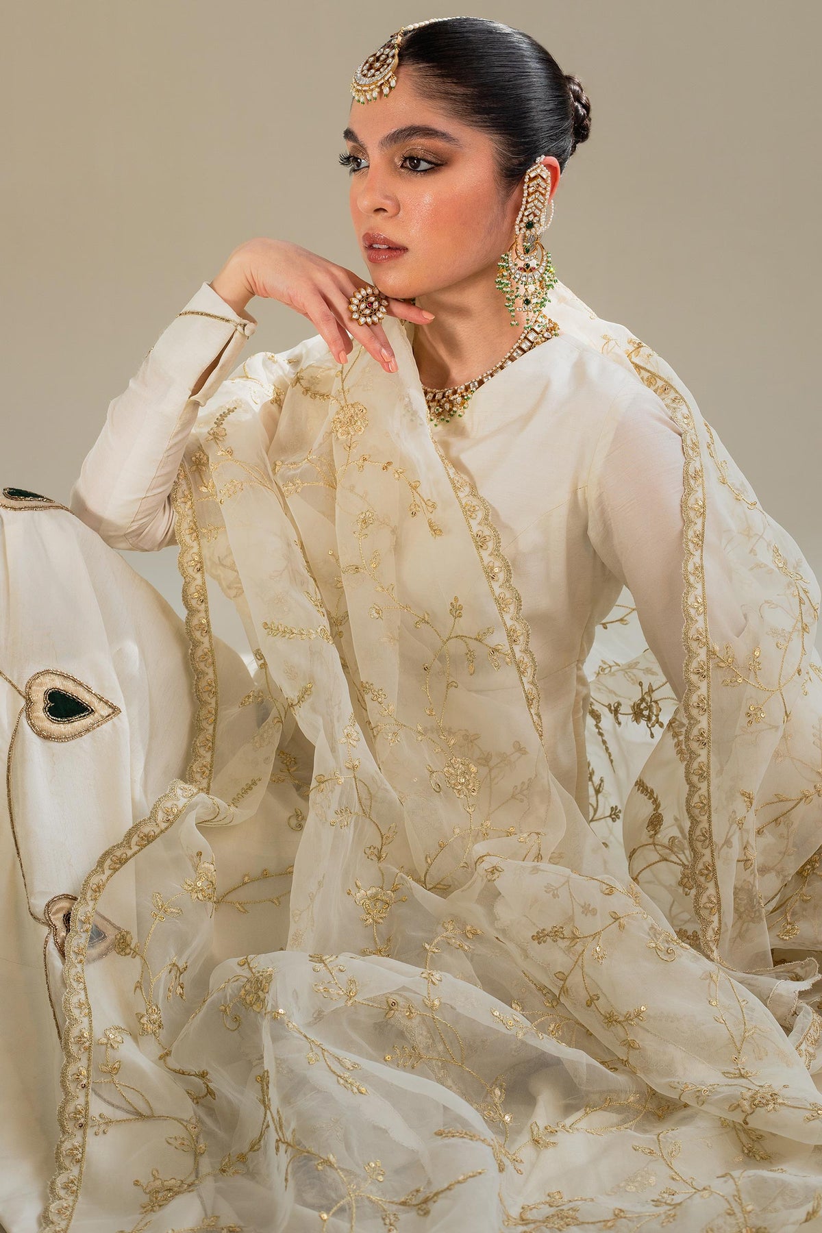 Zara Shahjahan | Wedding Formals 2024 | ZC-3099 by Zara Shahjahan - Designer Dress - Type: Ladies Clothes - Available at Libayah - 100% Original