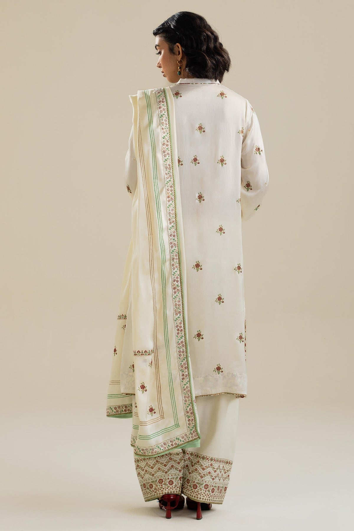 Zara Shahjahan | Handcrafted Suits | ZHC-041 by Zara Shahjahan - Designer Dress - Type: Ladies Clothes - Available at Libayah - 100% Original