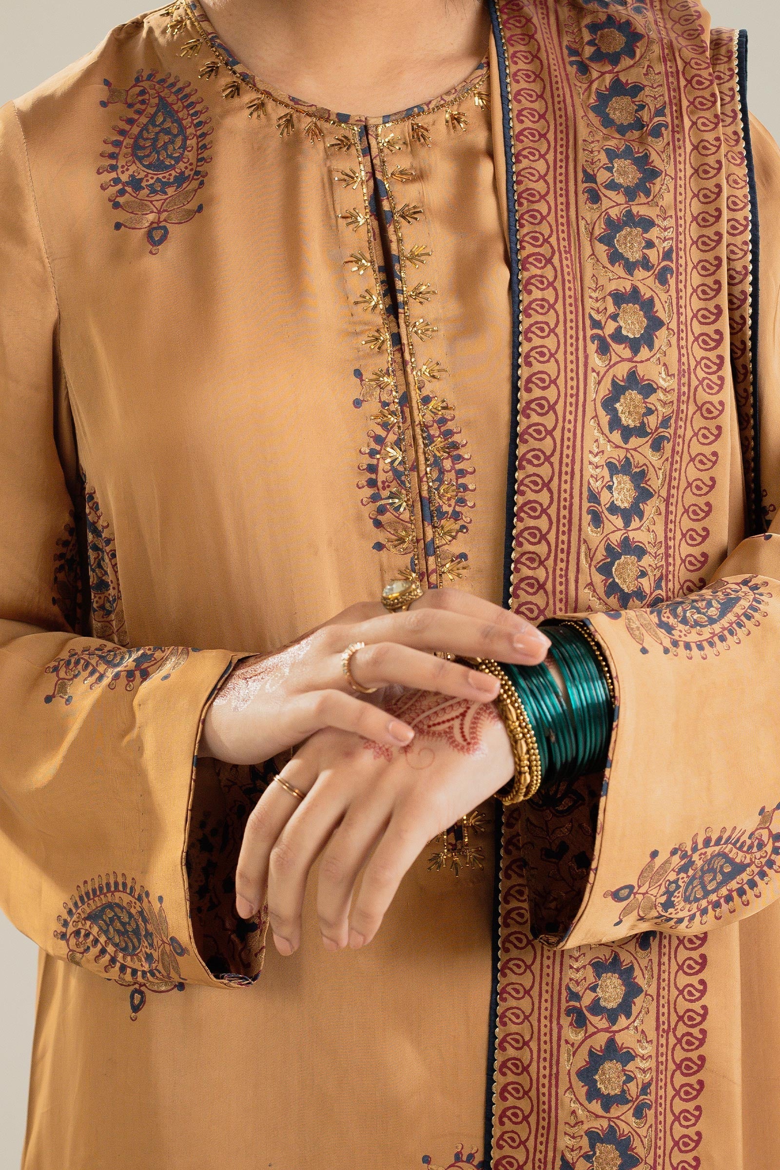 Zara Shahjahan | Handcrafted Suits | ZHC-043 by Zara Shahjahan - Designer Dress - Type: Ladies Clothes - Available at Libayah - 100% Original