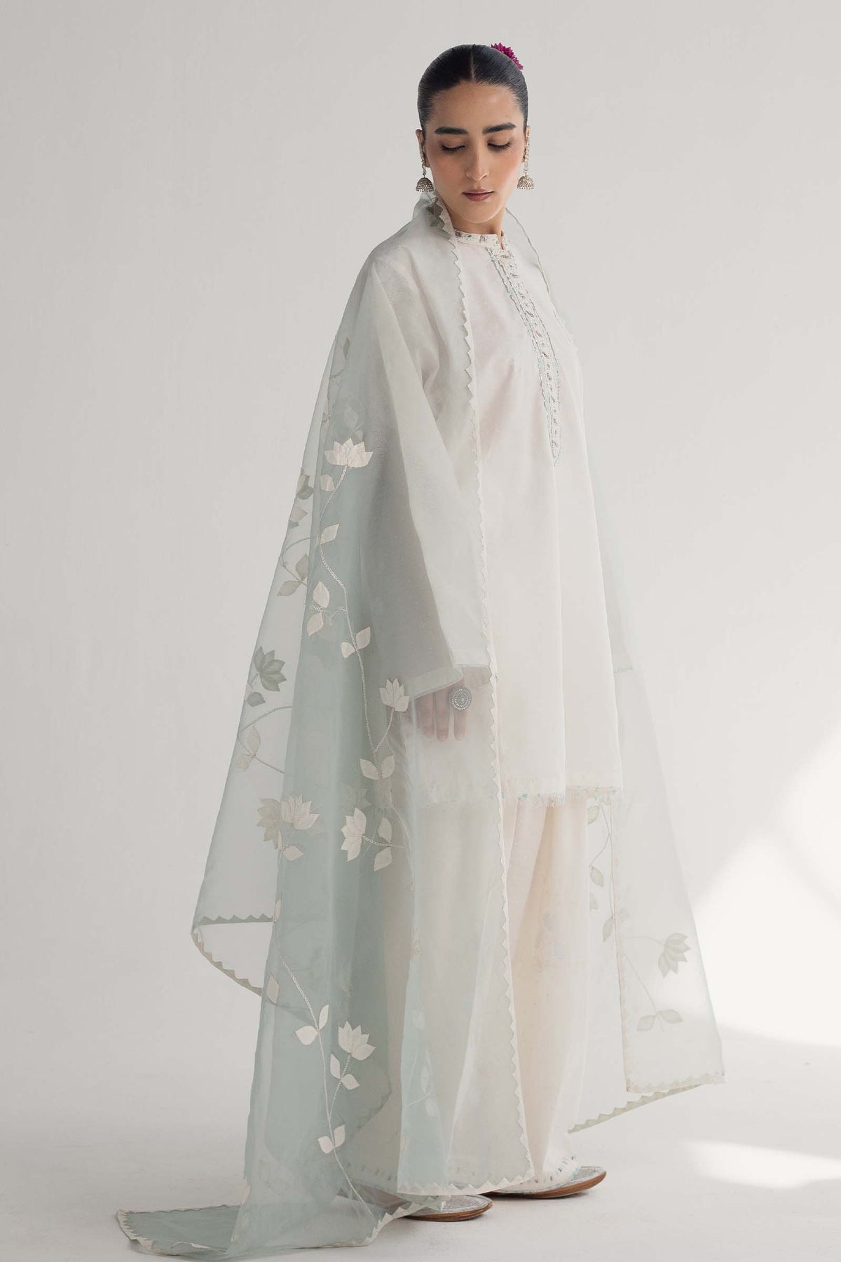 Zara Shahjahan | Handcrafted Suits | ZHC-046 by Zarposh - Designer Dress - Type: Ladies Clothes - Available at Libayah - 100% Original