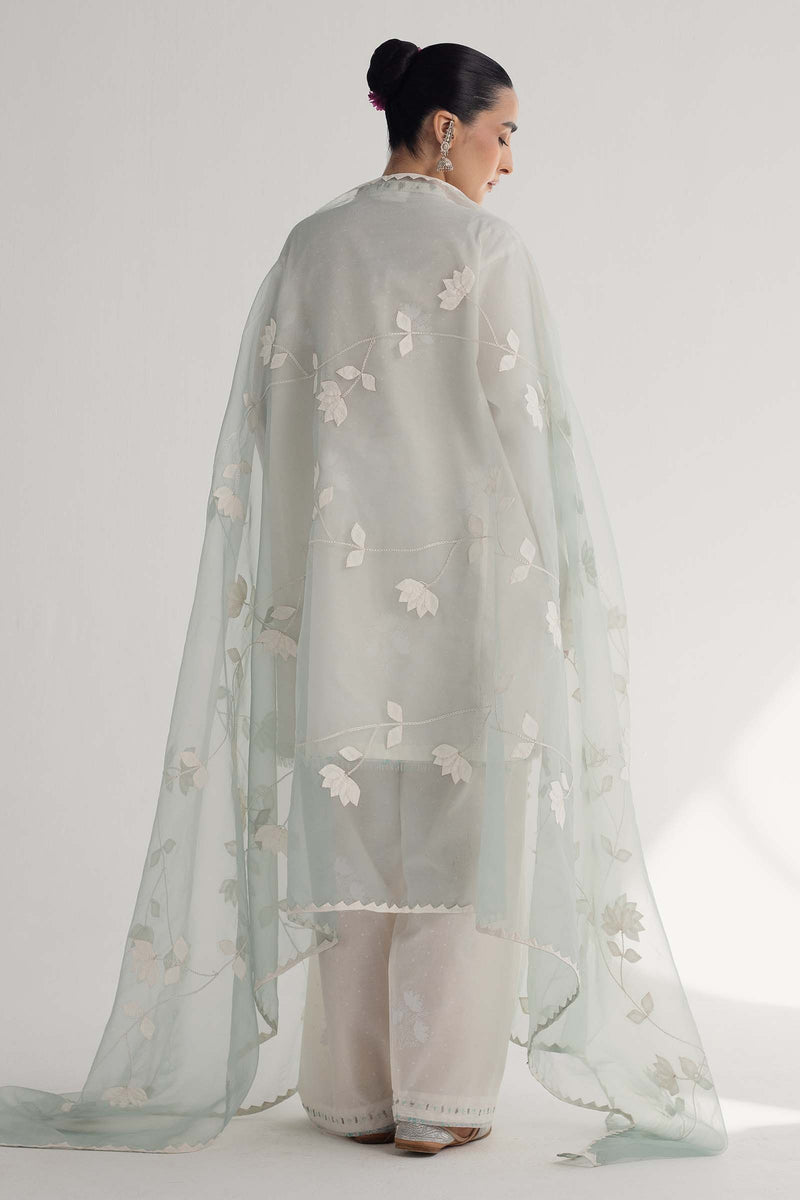 Zara Shahjahan | Handcrafted Suits | ZHC-046 by Zarposh - Designer Dress - Type: Ladies Clothes - Available at Libayah - 100% Original