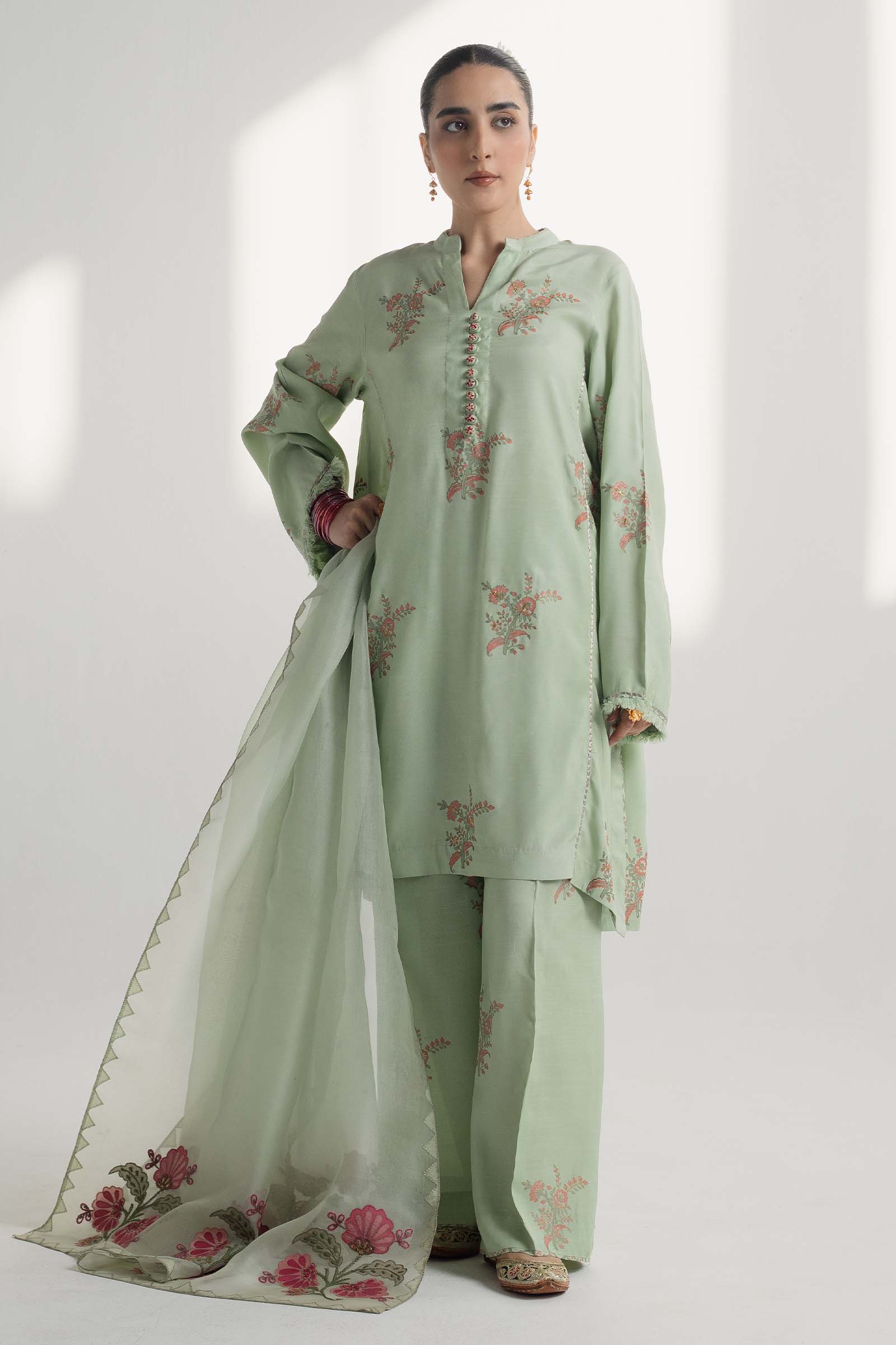 Zara Shahjahan | Handcrafted Suits | ZHC-047 by Zara Shahjahan - Designer Dress - Type: Ladies Clothes - Available at Libayah - 100% Original