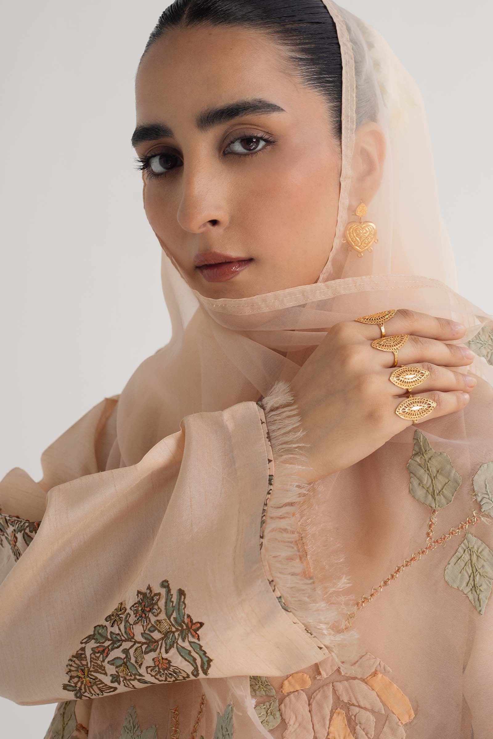 Zara Shahjahan | Handcrafted Suits | ZHC-049 by Zara Shahjahan - Designer Dress - Type: Ladies Clothes - Available at Libayah - 100% Original