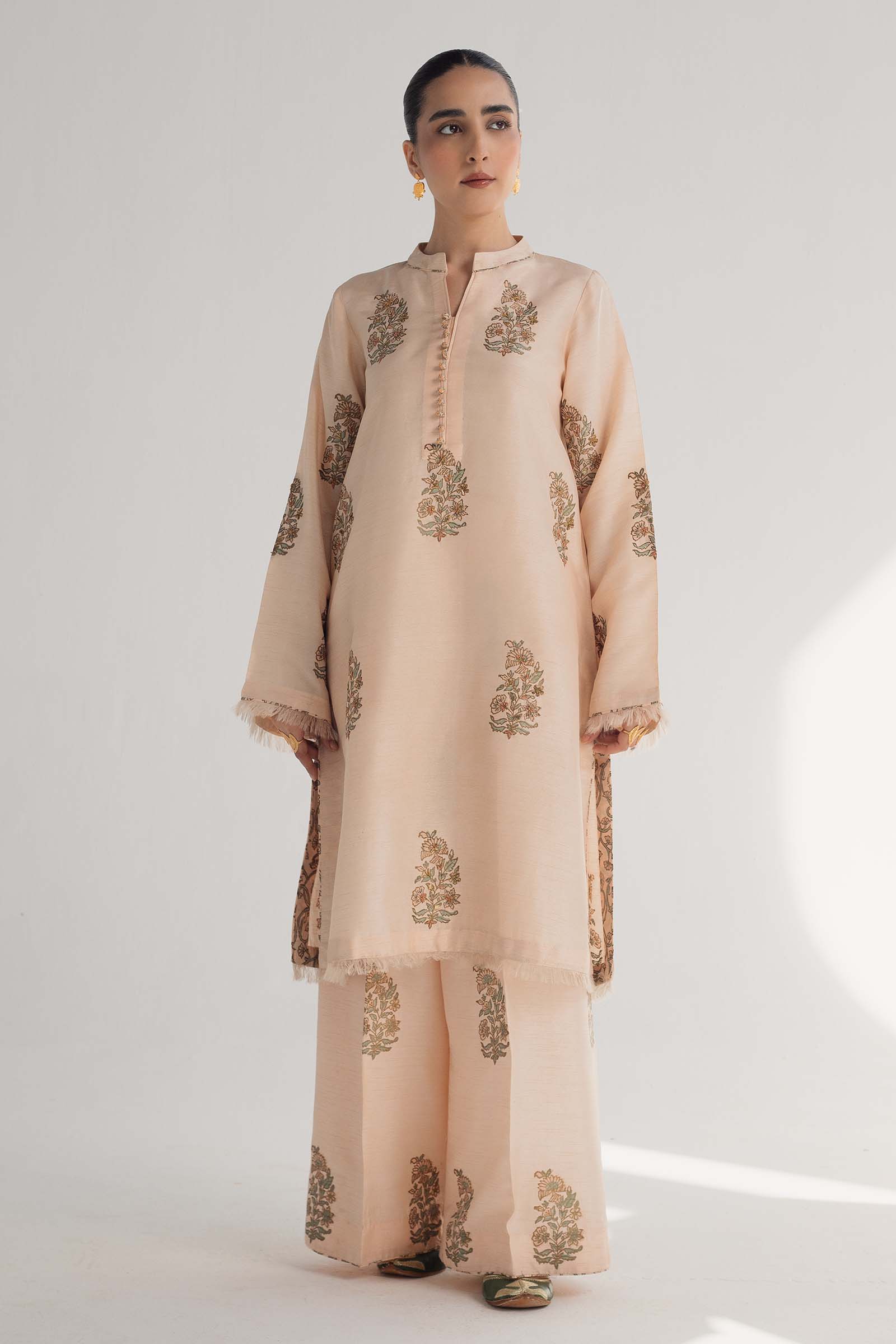 Zara Shahjahan | Handcrafted Suits | ZHC-049 by Zara Shahjahan - Designer Dress - Type: Ladies Clothes - Available at Libayah - 100% Original