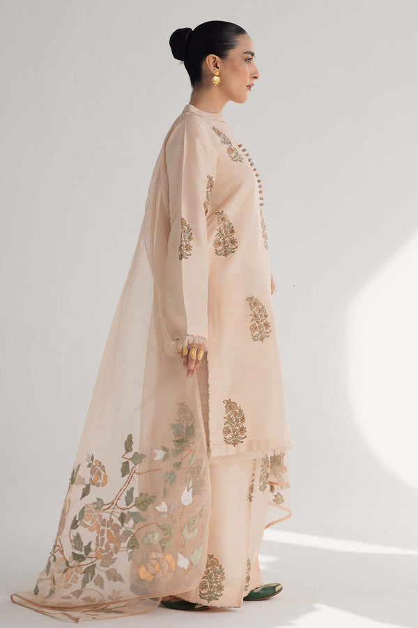 Zara Shahjahan | Handcrafted Suits | ZHC-049 by Zara Shahjahan - Designer Dress - Type: Ladies Clothes - Available at Libayah - 100% Original