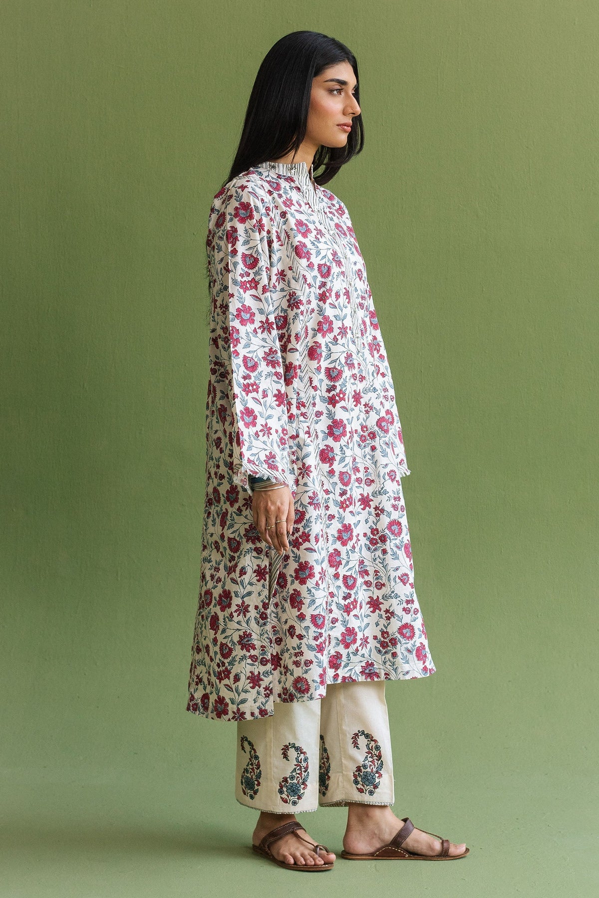 Zara Shahjahan | Handcrafted Suits | ZHC-053 by Zara Shahjahan - Designer Dress - Type: Ladies Clothes - Available at Libayah - 100% Original