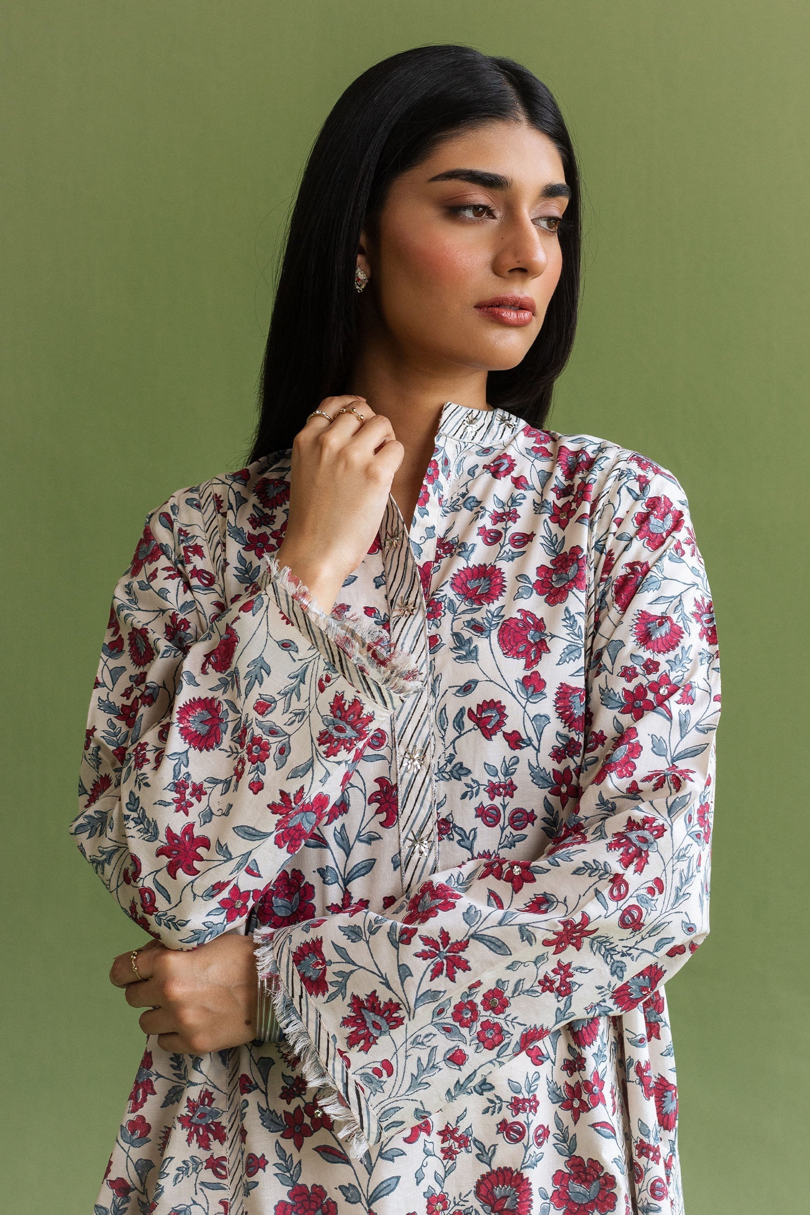 Zara Shahjahan | Handcrafted Suits | ZHC-053 by Zara Shahjahan - Designer Dress - Type: Ladies Clothes - Available at Libayah - 100% Original