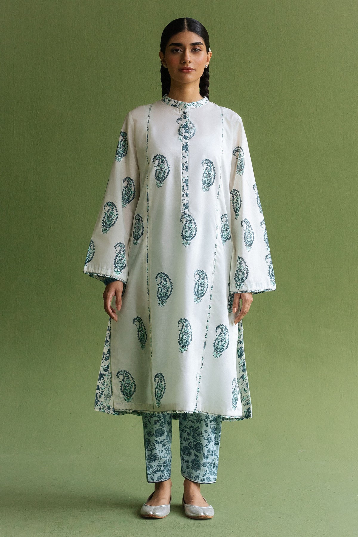 Zara Shahjahan | Handcrafted Suits | ZHC-054 by Zara Shahjahan - Designer Dress - Type: Ladies Clothes - Available at Libayah - 100% Original