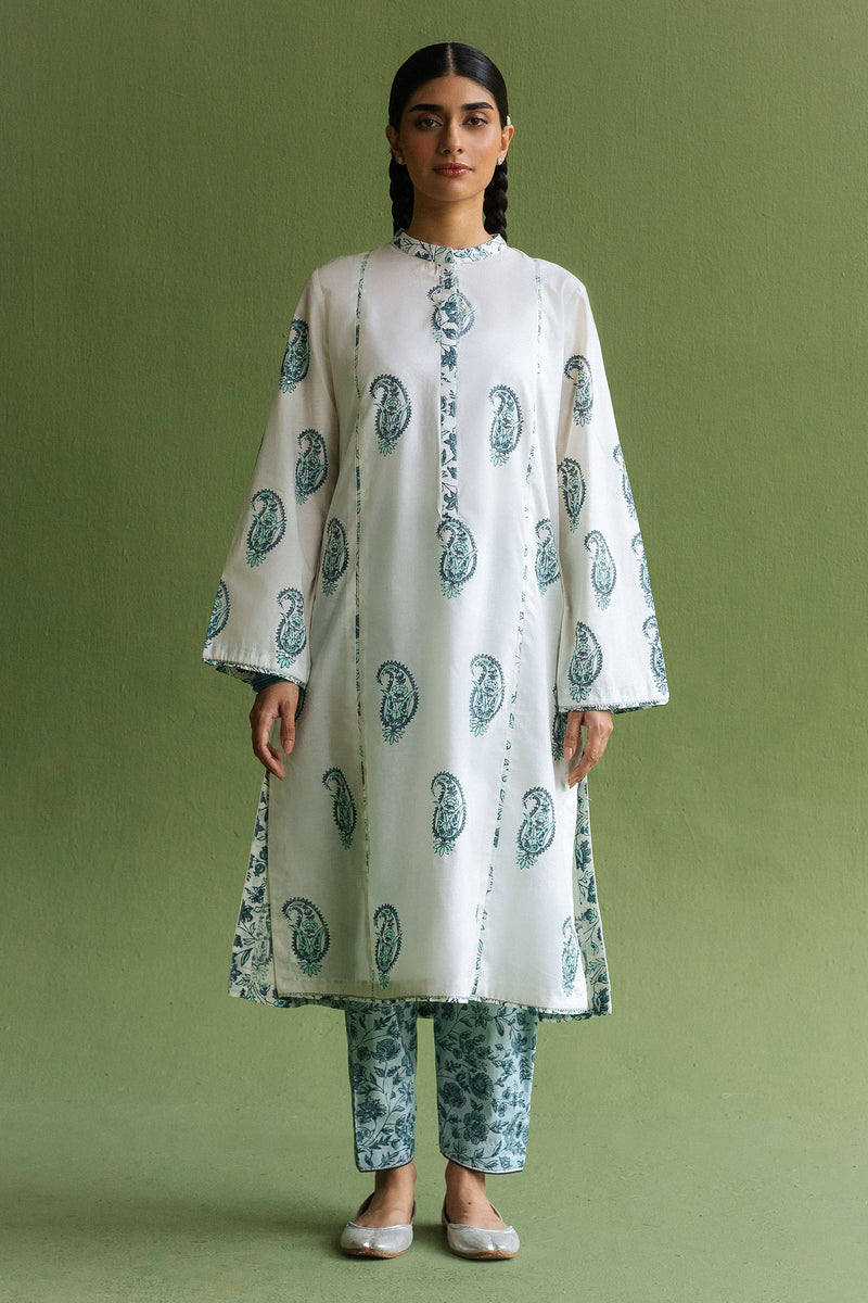 Zara Shahjahan | Handcrafted Suits | ZHC-054 by Zara Shahjahan - Designer Dress - Type: Ladies Clothes - Available at Libayah - 100% Original