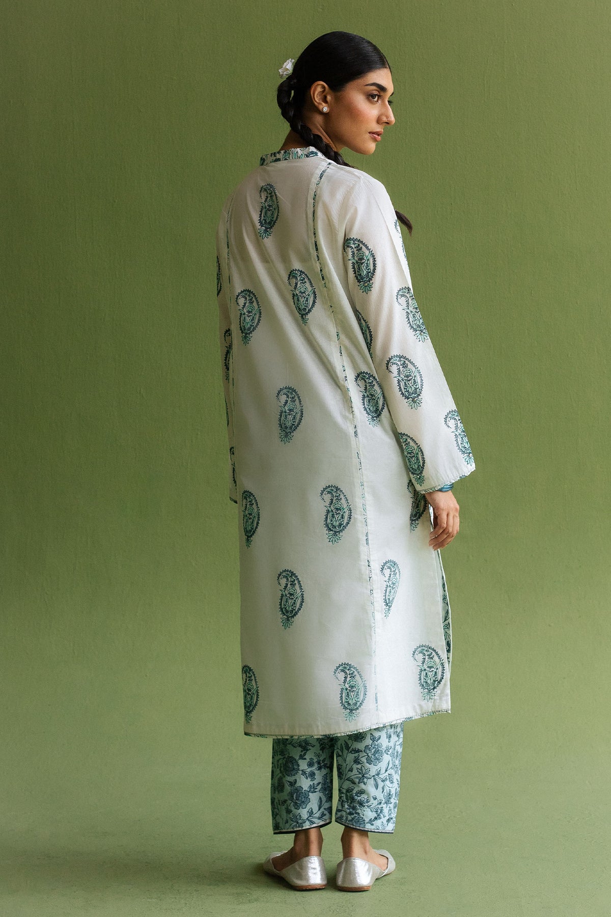 Zara Shahjahan | Handcrafted Suits | ZHC-054 by Zara Shahjahan - Designer Dress - Type: Ladies Clothes - Available at Libayah - 100% Original