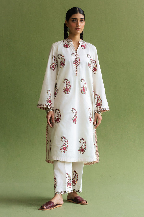 Zara Shahjahan | Handcrafted Suits | ZHC-055 by Zara Shahjahan - Designer Dress - Type: Ladies Clothes - Available at Libayah - 100% Original