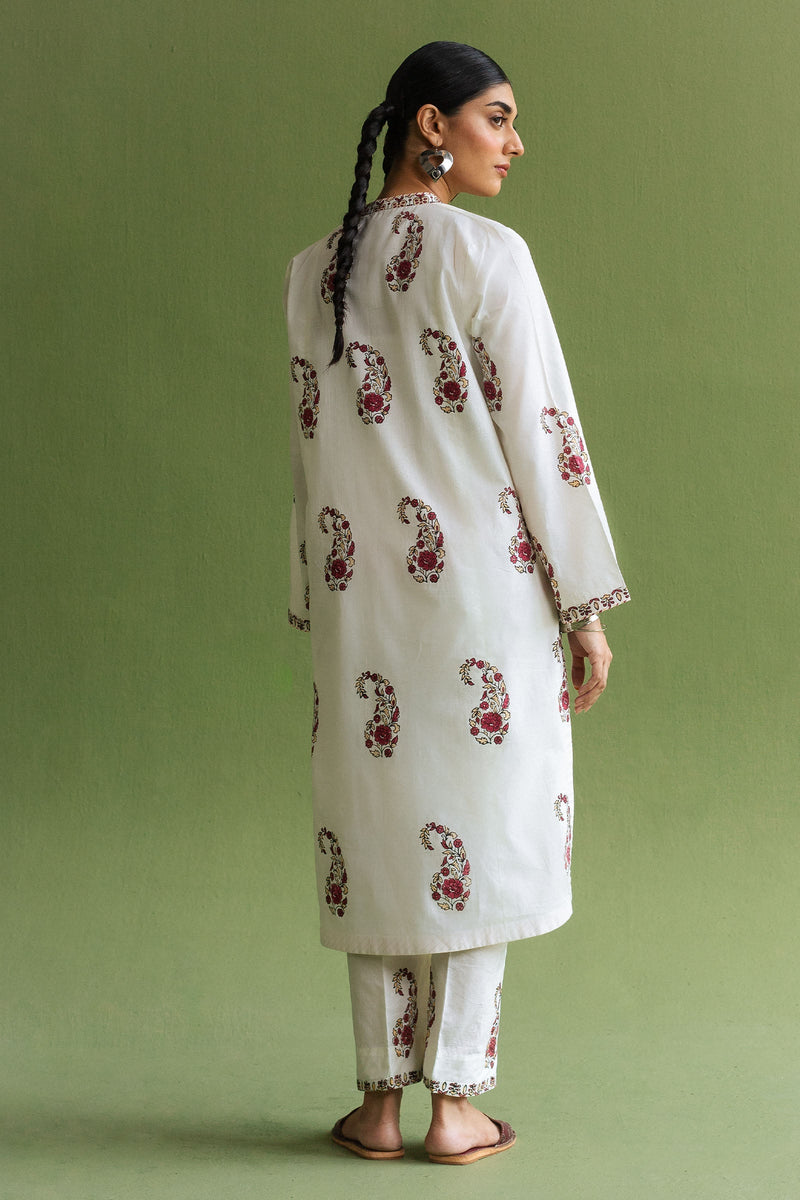 Zara Shahjahan | Handcrafted Suits | ZHC-055 by Zara Shahjahan - Designer Dress - Type: Ladies Clothes - Available at Libayah - 100% Original