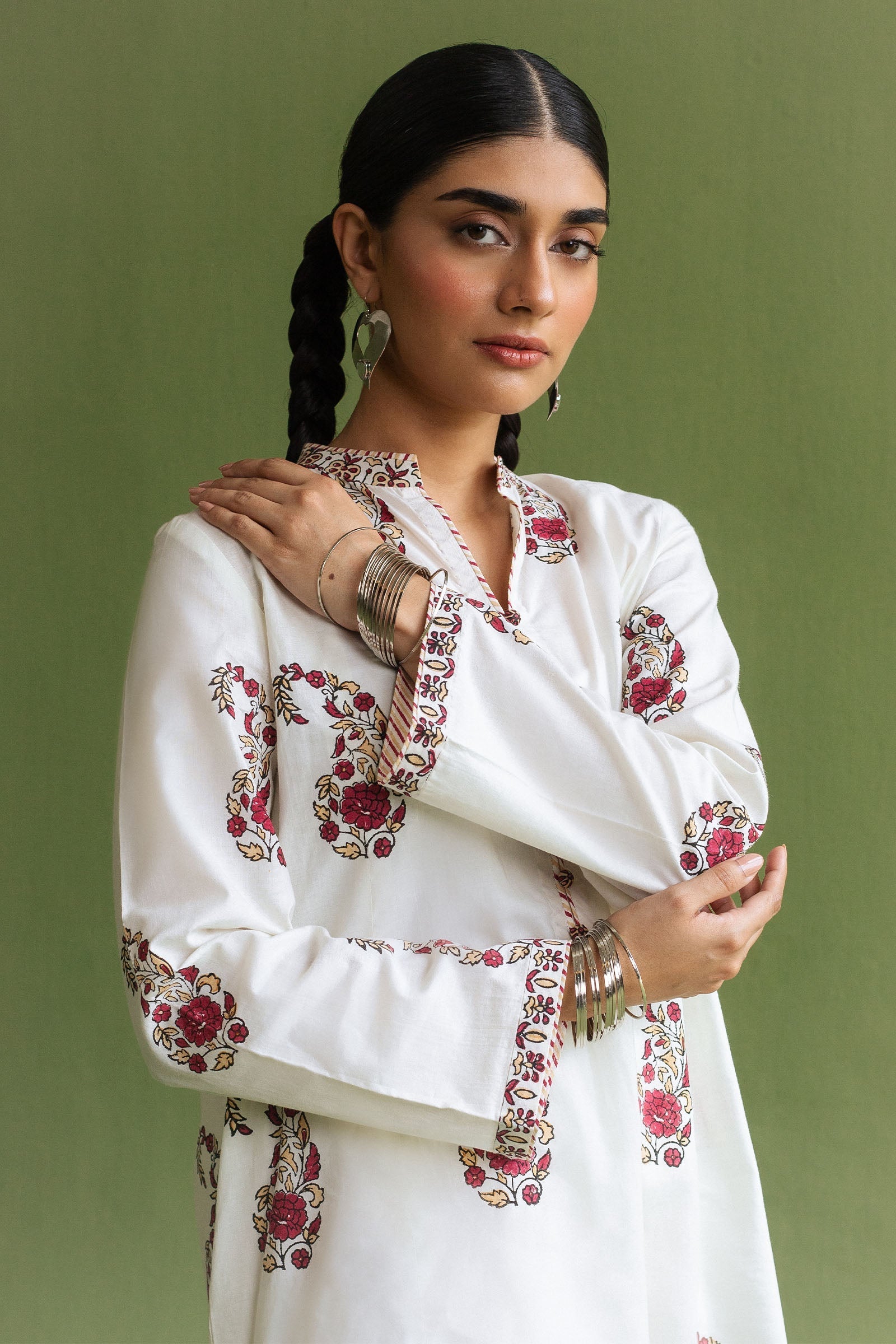 Zara Shahjahan | Handcrafted Suits | ZHC-055 by Zara Shahjahan - Designer Dress - Type: Ladies Clothes - Available at Libayah - 100% Original