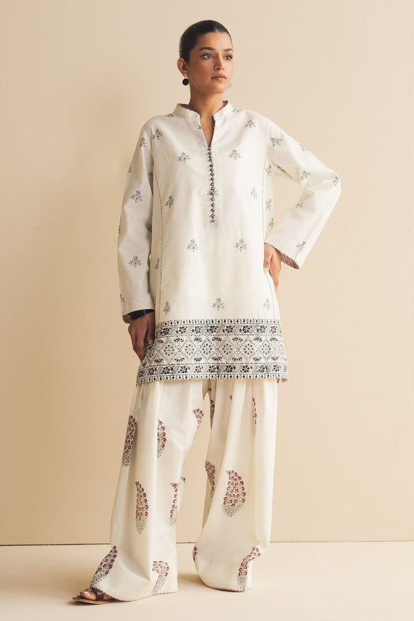 Zara Shahjahan | Handcrafted Suits | ZHC-061 by Zara Shahjahan - Designer Dress - Type: Ladies Clothes - Available at Libayah - 100% Original