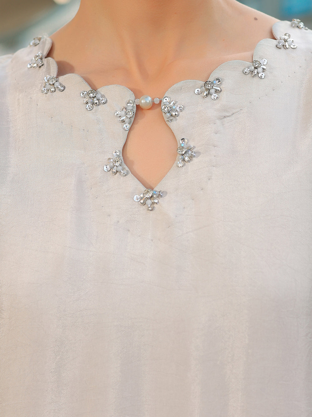 Ain | Raya Luxury Formals | AN-166 ZIRCON by Ain - Designer Dress  - Type : Ladies Clothes - Available at Libayah - 100% Original 