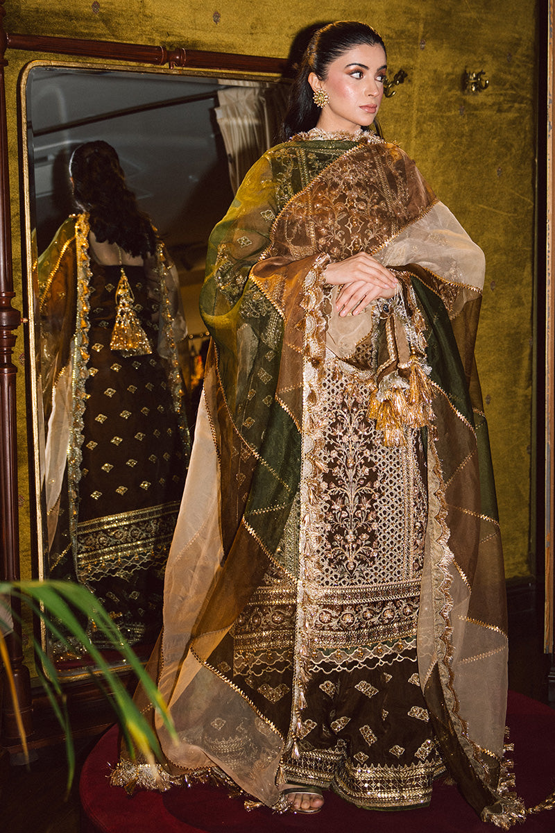 MNR | Zarlish Festive 25 | Zahra Sarfraz in Tabeer by MNR - Designer Dress - Type : Ladies Clothes - Available at Libayah - 100% Original 