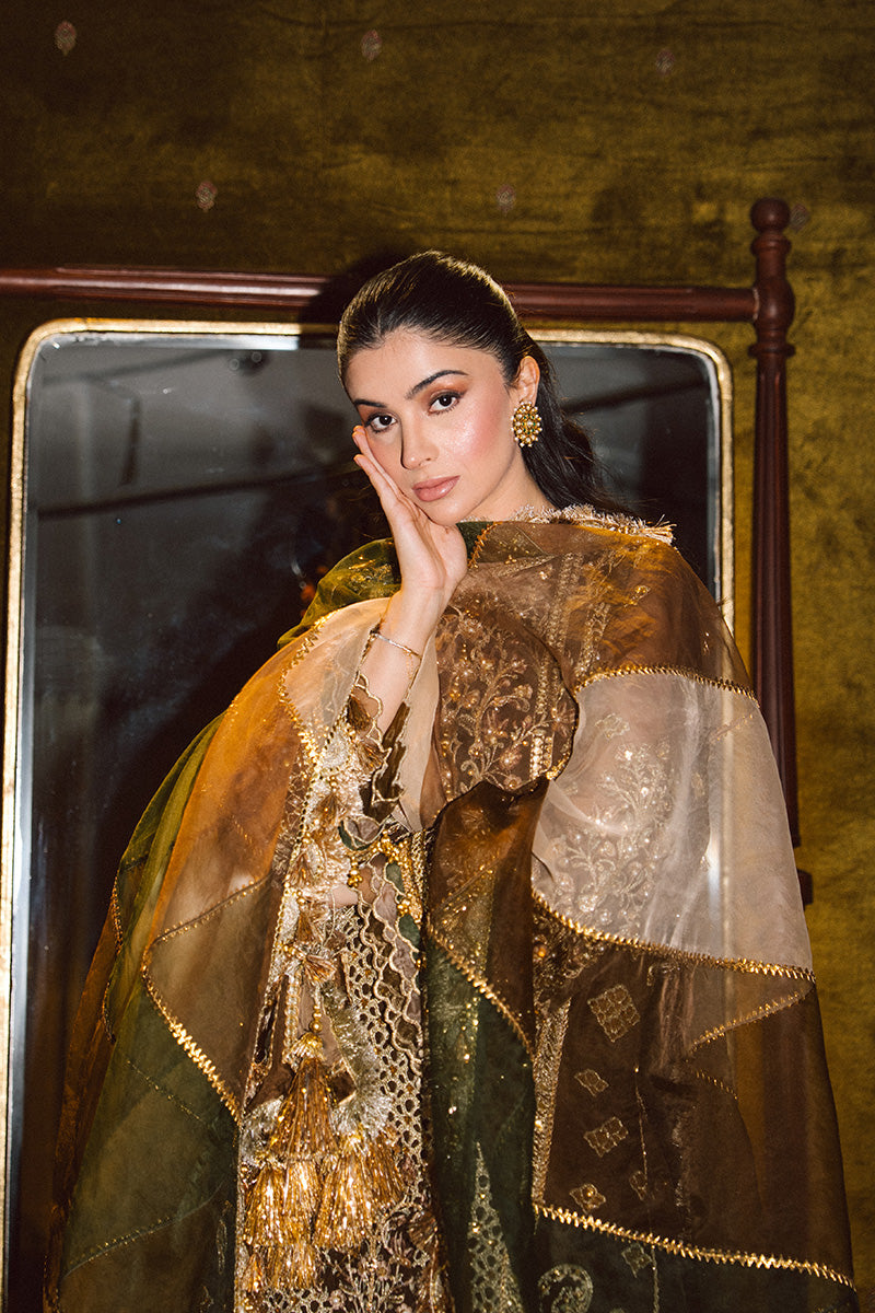 MNR | Zarlish Festive 25 | Zahra Sarfraz in Tabeer by MNR - Designer Dress - Type : Ladies Clothes - Available at Libayah - 100% Original 