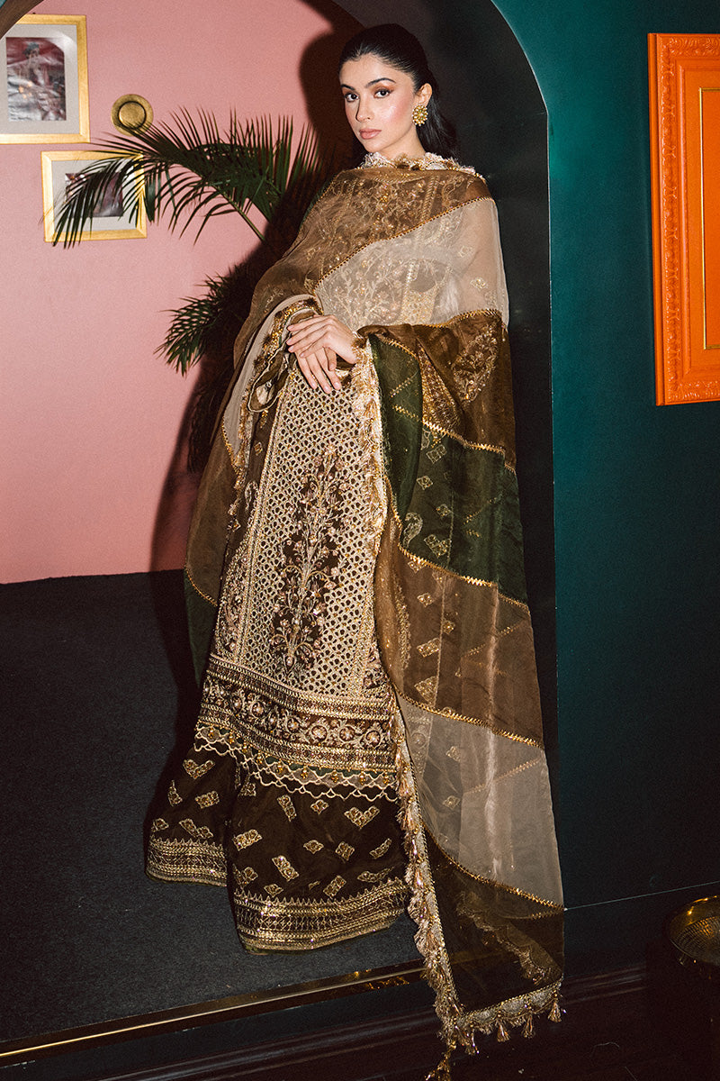 MNR | Zarlish Festive 25 | Zahra Sarfraz in Tabeer by MNR - Designer Dress - Type : Ladies Clothes - Available at Libayah - 100% Original 