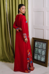 Mina Hasan | Signature Pret | Crimson Dream Kaftan - by Libayah - Registered Vendor of : Mina Hasan - 100% Original Designer Dress