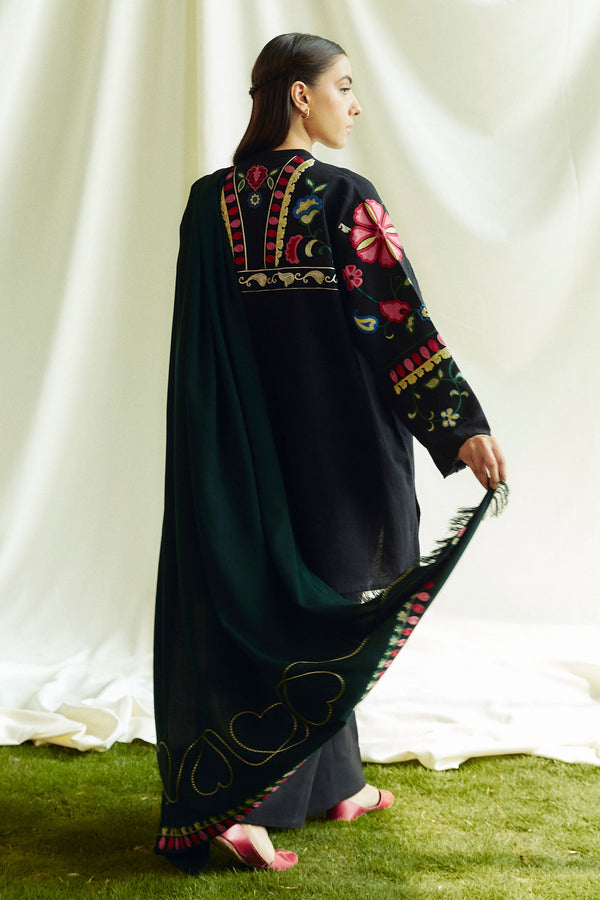 Zara Shahjahan | Coco Winter 24 | Moonstone-1B by Zara Shahjahan - Designer Dress - Type: Ladies Clothes - Available at Libayah - 100% Original