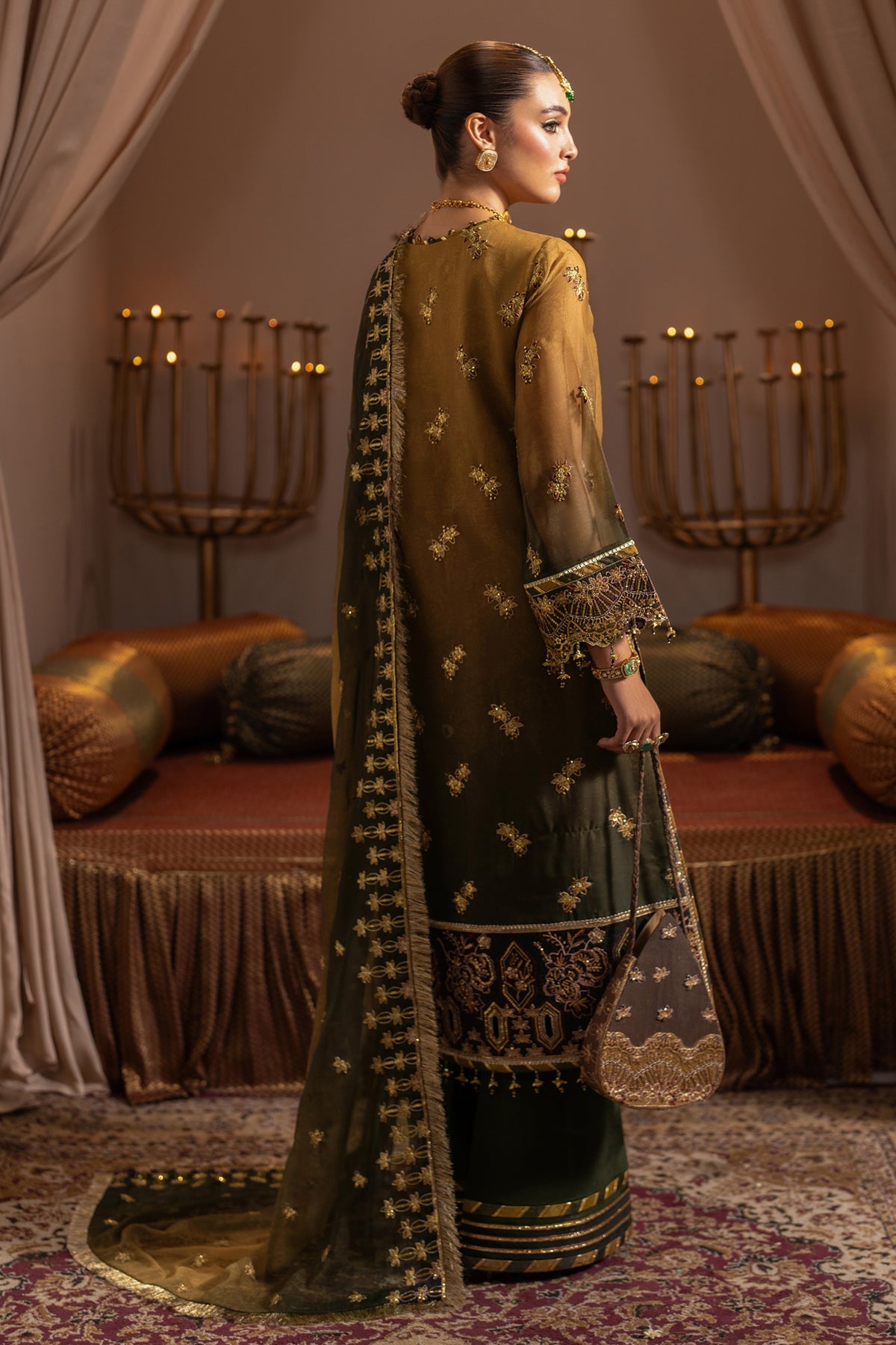 Alizeh | Jhalak Formals | AF-JHLK-06-ZABREEN by Alizeh - Designer Dress - Type: Ladies Clothes - Available at Libayah - 100% Original
