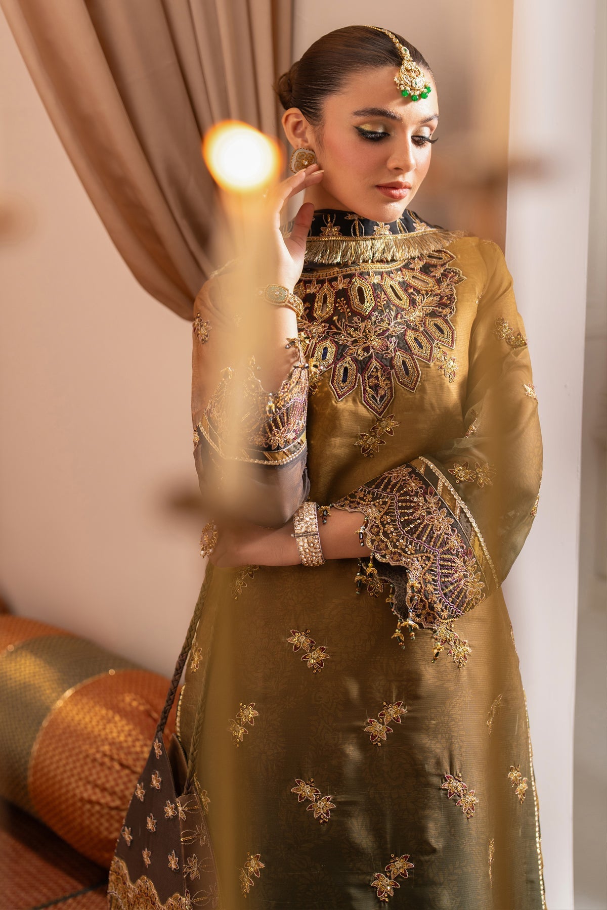 Alizeh | Jhalak Formals | AF-JHLK-06-ZABREEN by Alizeh - Designer Dress - Type: Ladies Clothes - Available at Libayah - 100% Original
