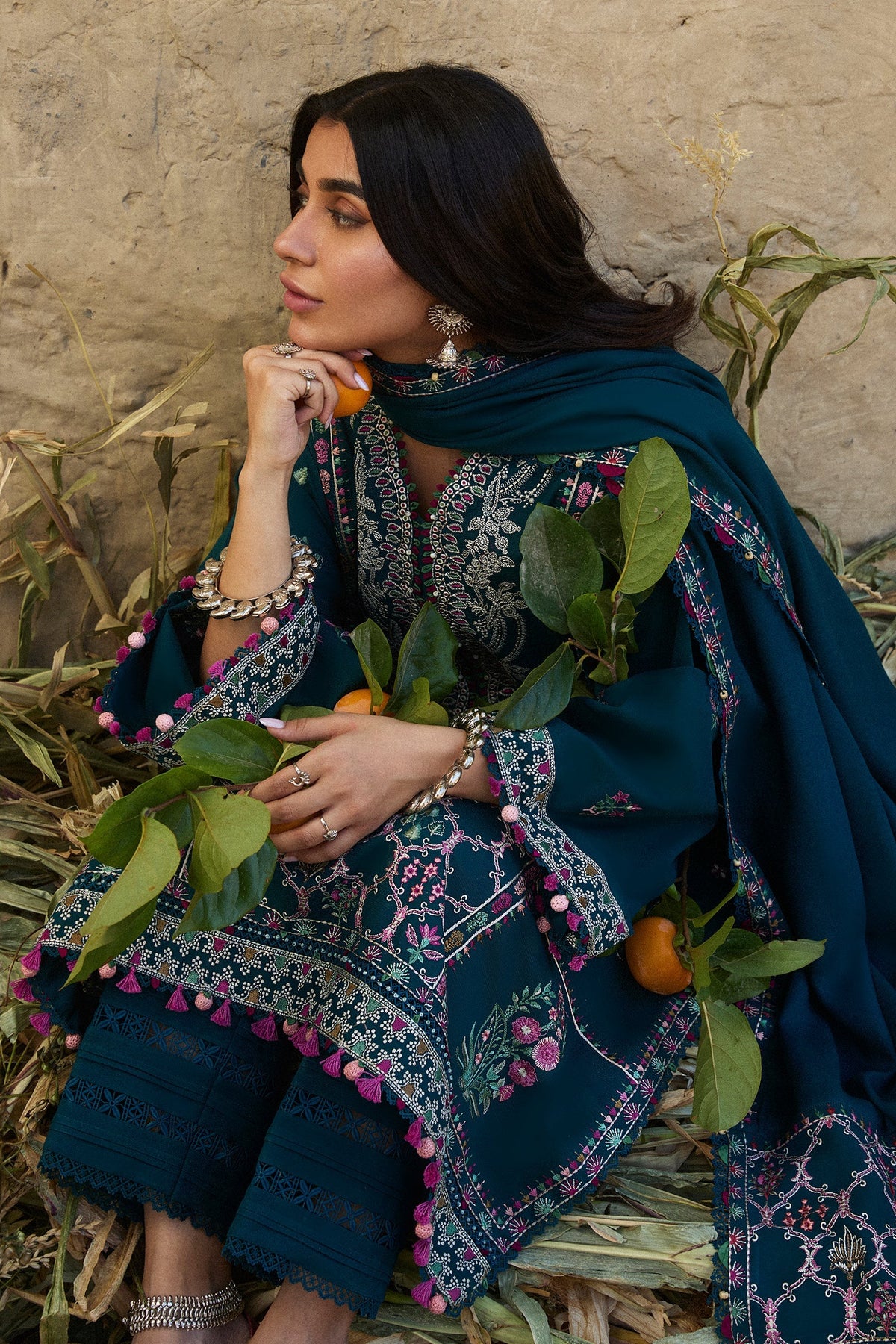 Zaha | Winter 2024 |  ZUMAR (ZW24-05) by Zaha - Designer Dress - Type: Ladies Clothes - Available at Libayah - 100% Original