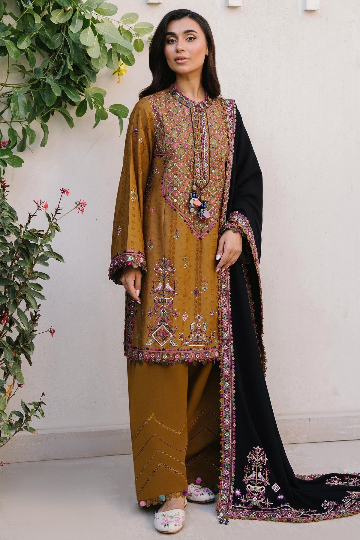 Zaha | Winter 2024 |  GULZAR (ZW24-03) by Zaha - Designer Dress - Type: Ladies Clothes - Available at Libayah - 100% Original