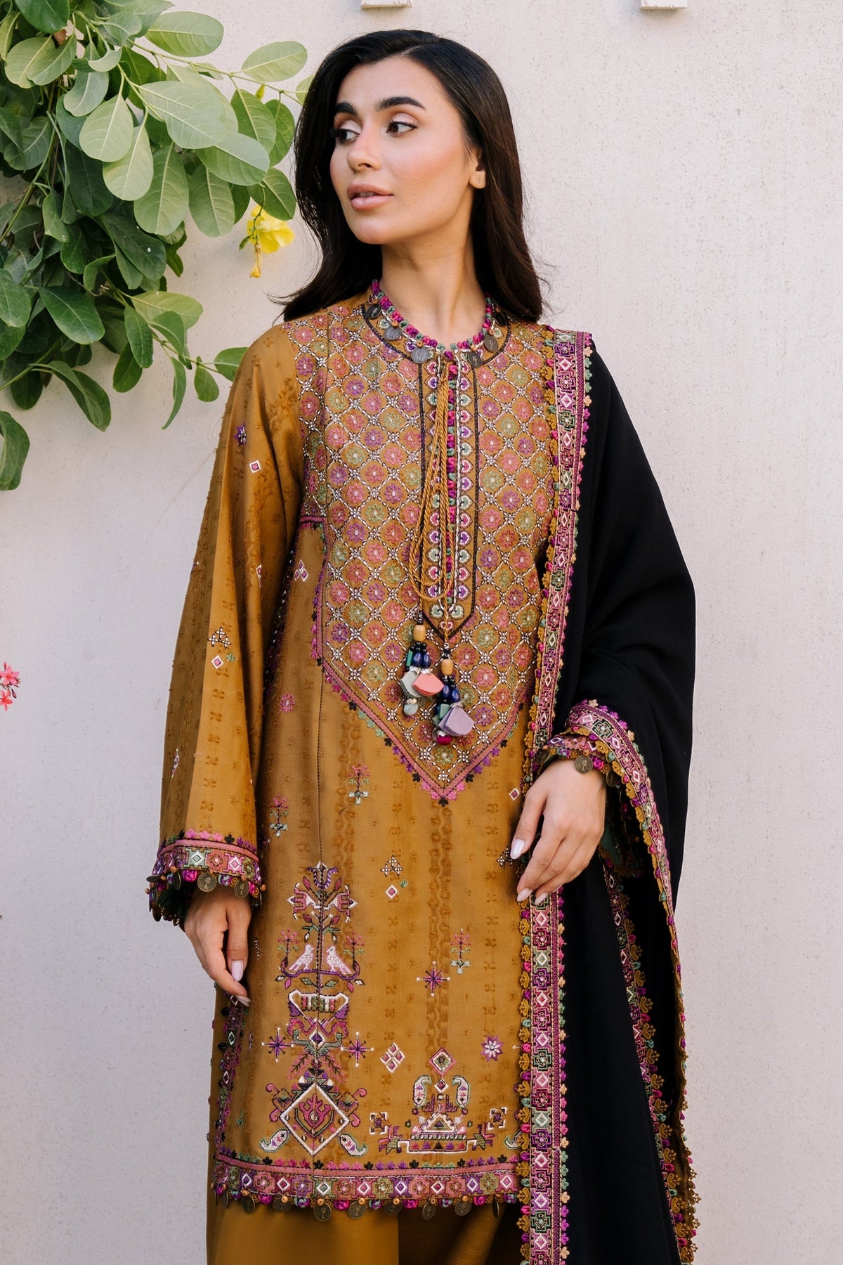 Zaha | Winter 2024 |  GULZAR (ZW24-03) by Zaha - Designer Dress - Type: Ladies Clothes - Available at Libayah - 100% Original