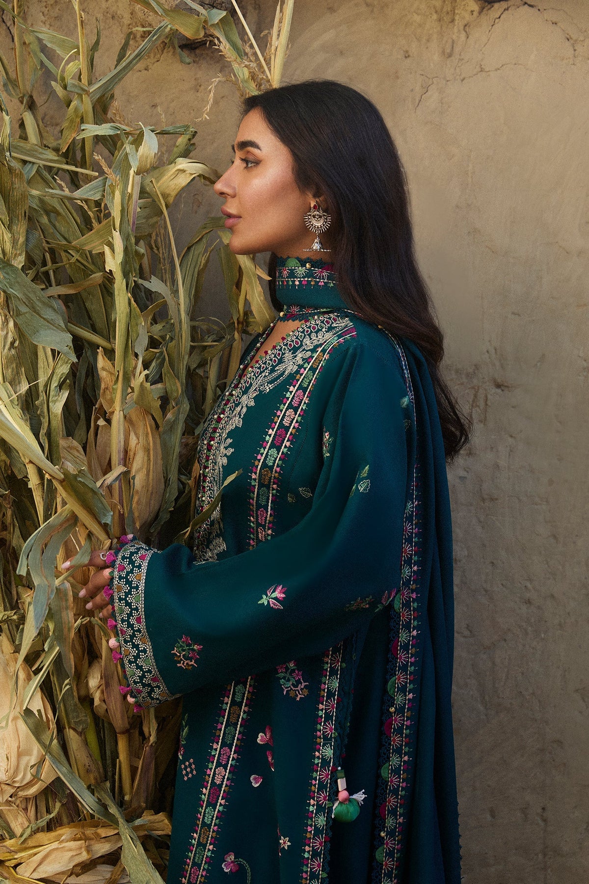 Zaha | Winter 2024 |  ZUMAR (ZW24-05) by Zaha - Designer Dress - Type: Ladies Clothes - Available at Libayah - 100% Original