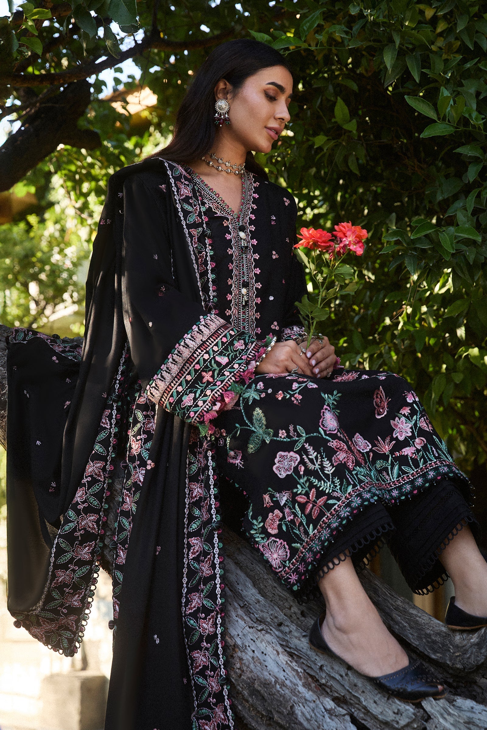 Zaha | Winter 2024 |  NAYAB (ZW24-09) by Zaha - Designer Dress - Type: Ladies Clothes - Available at Libayah - 100% Original