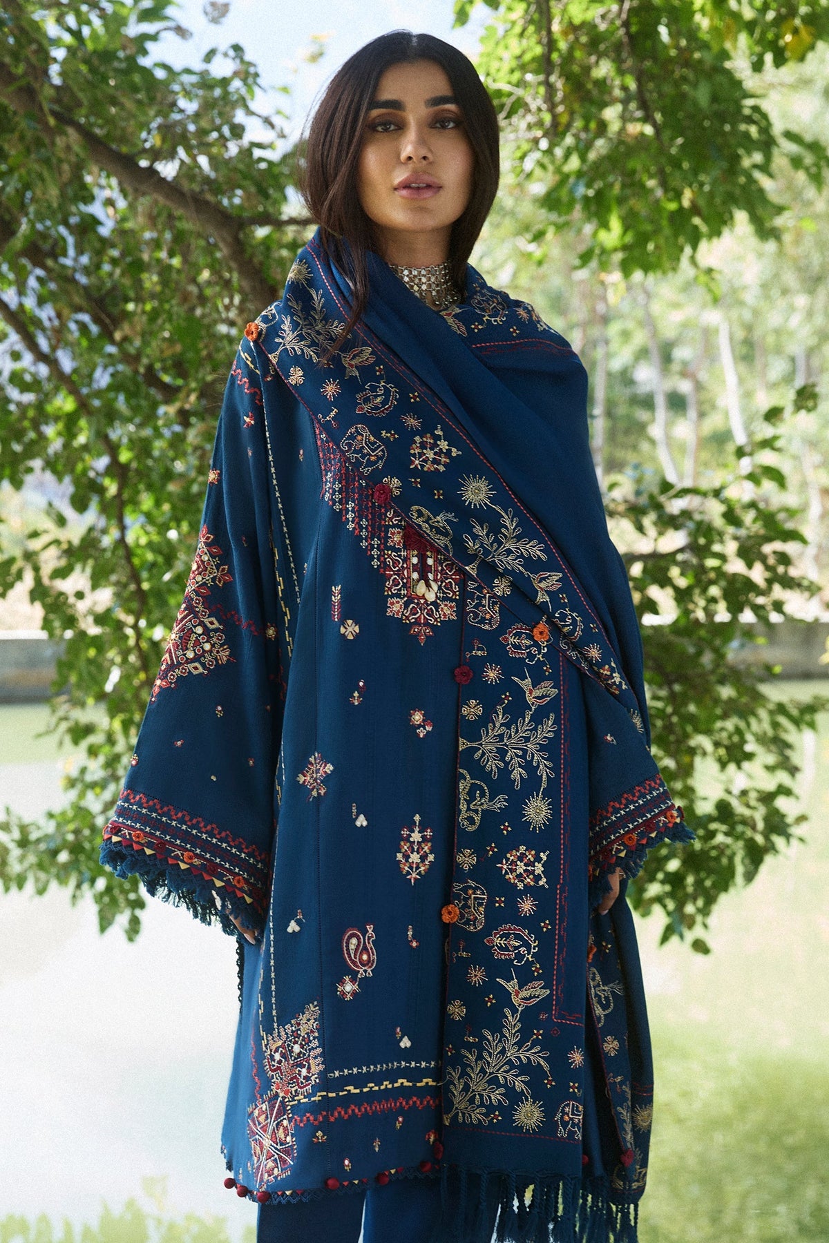 Zaha | Winter 2024 |  ZARMINA (ZW24-15) by Zaha - Designer Dress - Type: Ladies Clothes - Available at Libayah - 100% Original