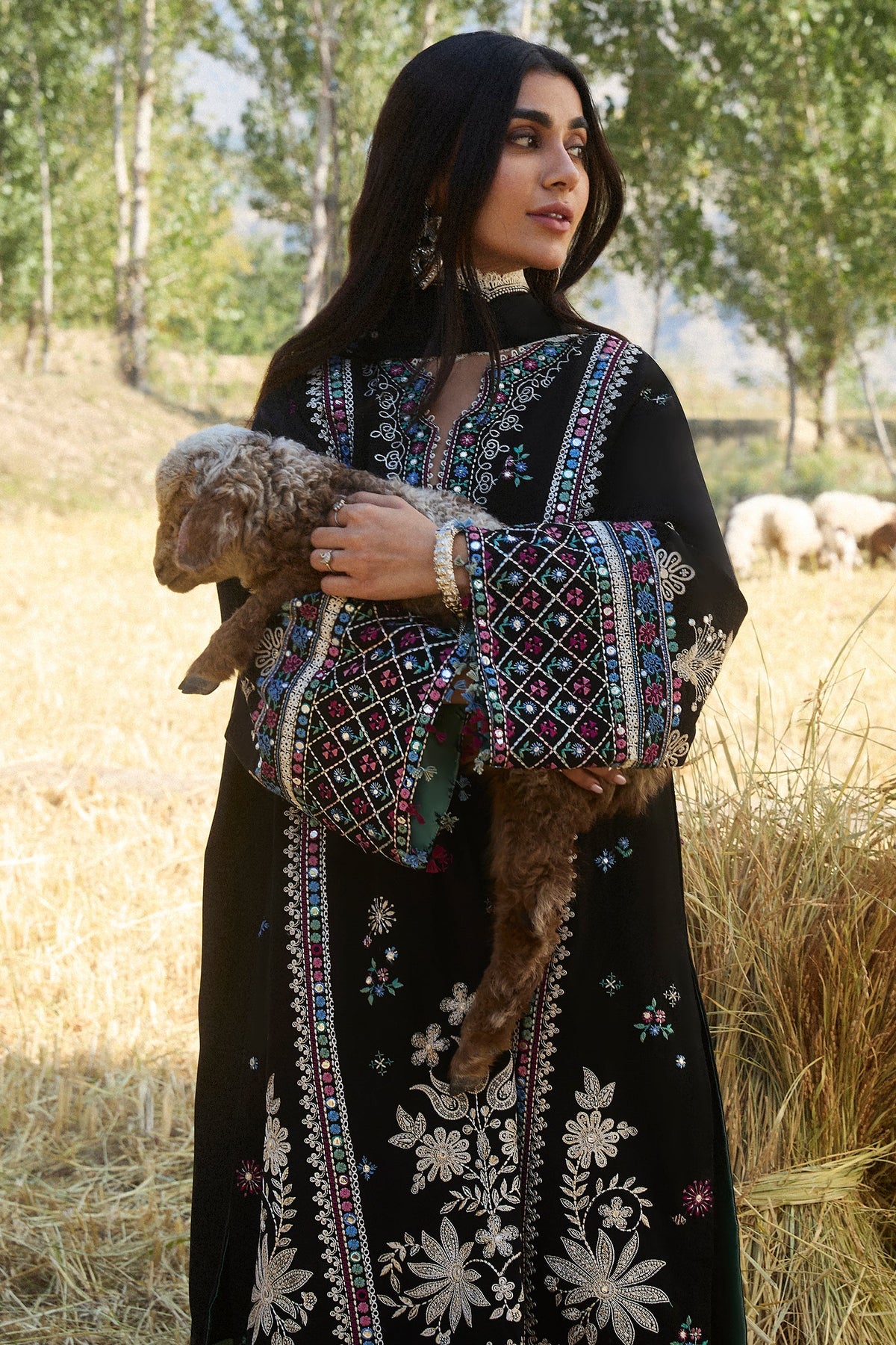 Zaha | Winter 2024 |  HAZAN (ZW24-06) by Zaha - Designer Dress - Type: Ladies Clothes - Available at Libayah - 100% Original