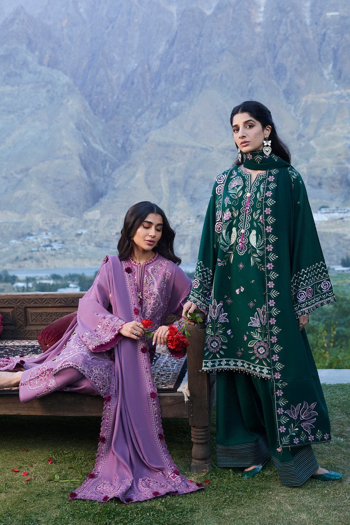 Zaha | Winter 2024 |  ARSIN (ZW24-11) by Zaha - Designer Dress - Type: Ladies Clothes - Available at Libayah - 100% Original