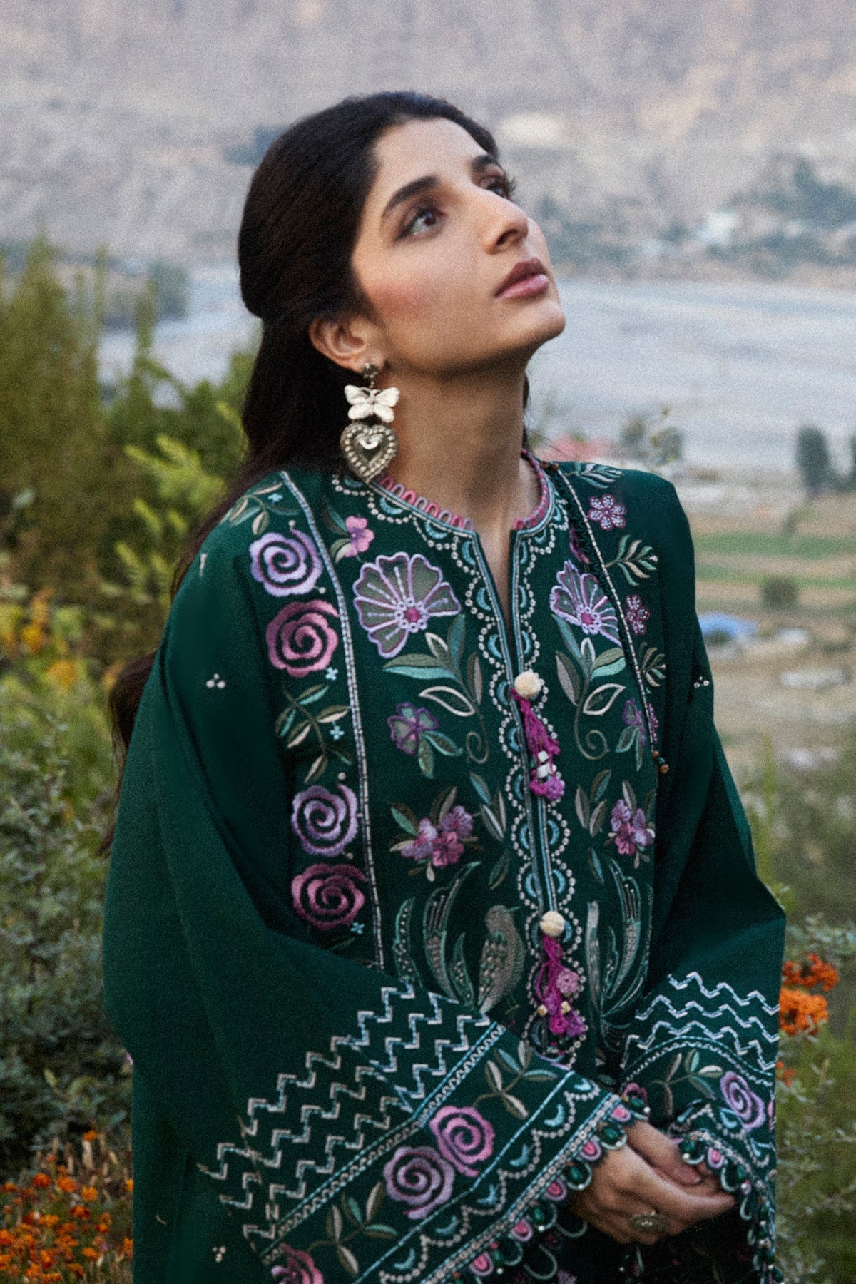 Zaha | Winter 2024 |  ARSIN (ZW24-11) by Zaha - Designer Dress - Type: Ladies Clothes - Available at Libayah - 100% Original