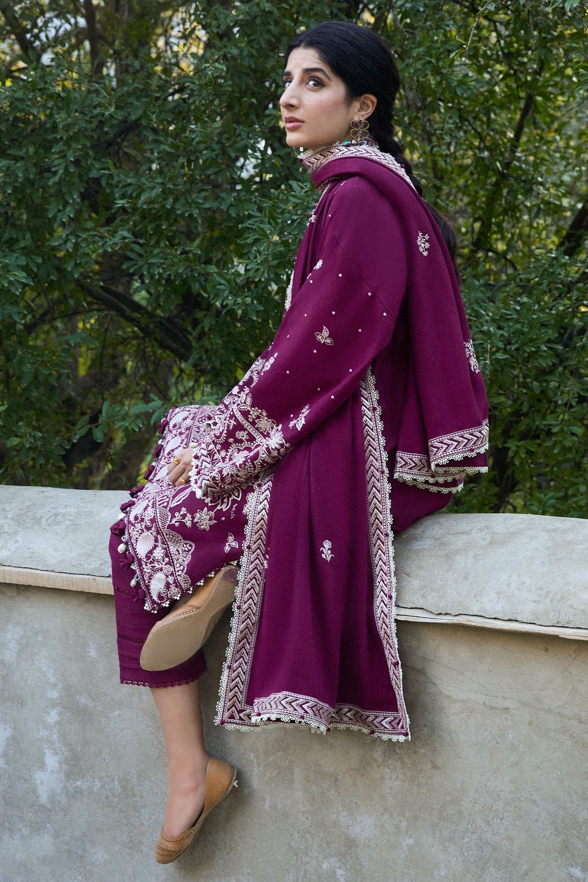 Zaha | Winter 2024 |  AFREEN (ZW24-12) by Zaha - Designer Dress - Type: Ladies Clothes - Available at Libayah - 100% Original
