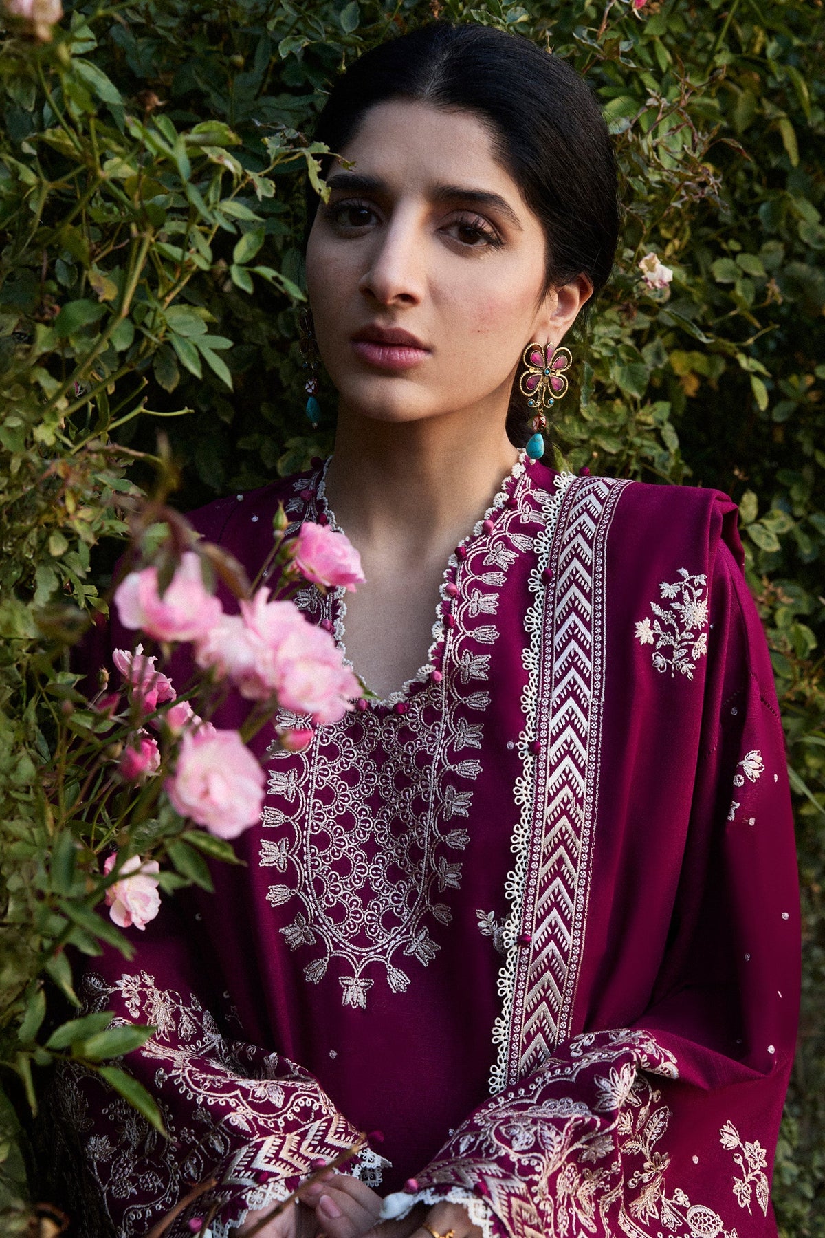 Zaha | Winter 2024 |  AFREEN (ZW24-12) by Zaha - Designer Dress - Type: Ladies Clothes - Available at Libayah - 100% Original