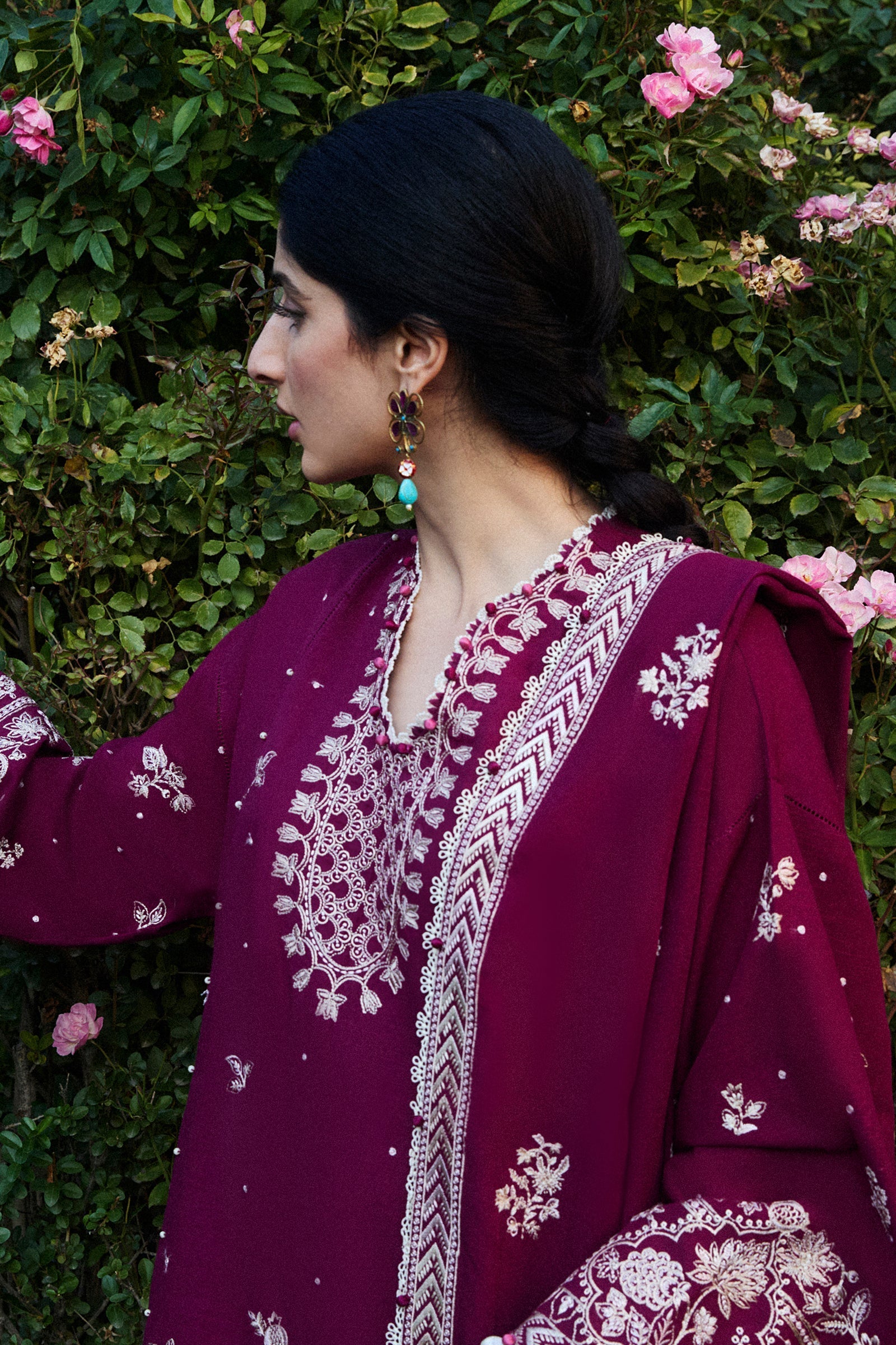 Zaha | Winter 2024 |  AFREEN (ZW24-12) by Zaha - Designer Dress - Type: Ladies Clothes - Available at Libayah - 100% Original