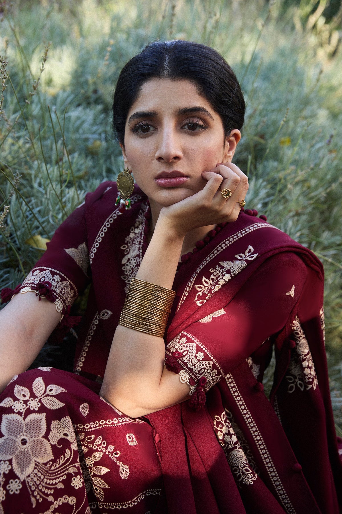 Zaha | Winter 2024 |  ZARQAA (ZW24-04) by Zaha - Designer Dress - Type: Ladies Clothes - Available at Libayah - 100% Original