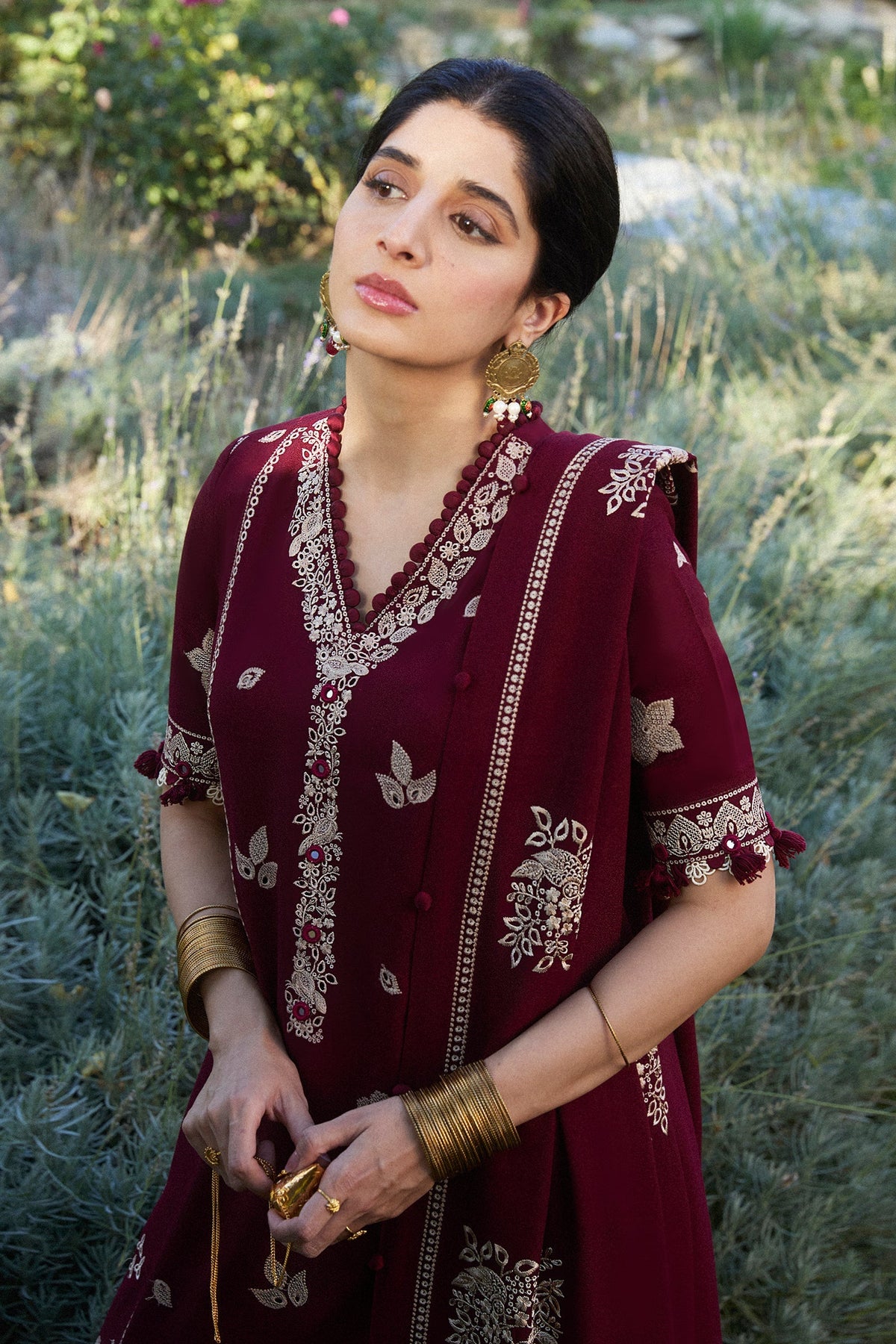 Zaha | Winter 2024 |  ZARQAA (ZW24-04) by Zaha - Designer Dress - Type: Ladies Clothes - Available at Libayah - 100% Original