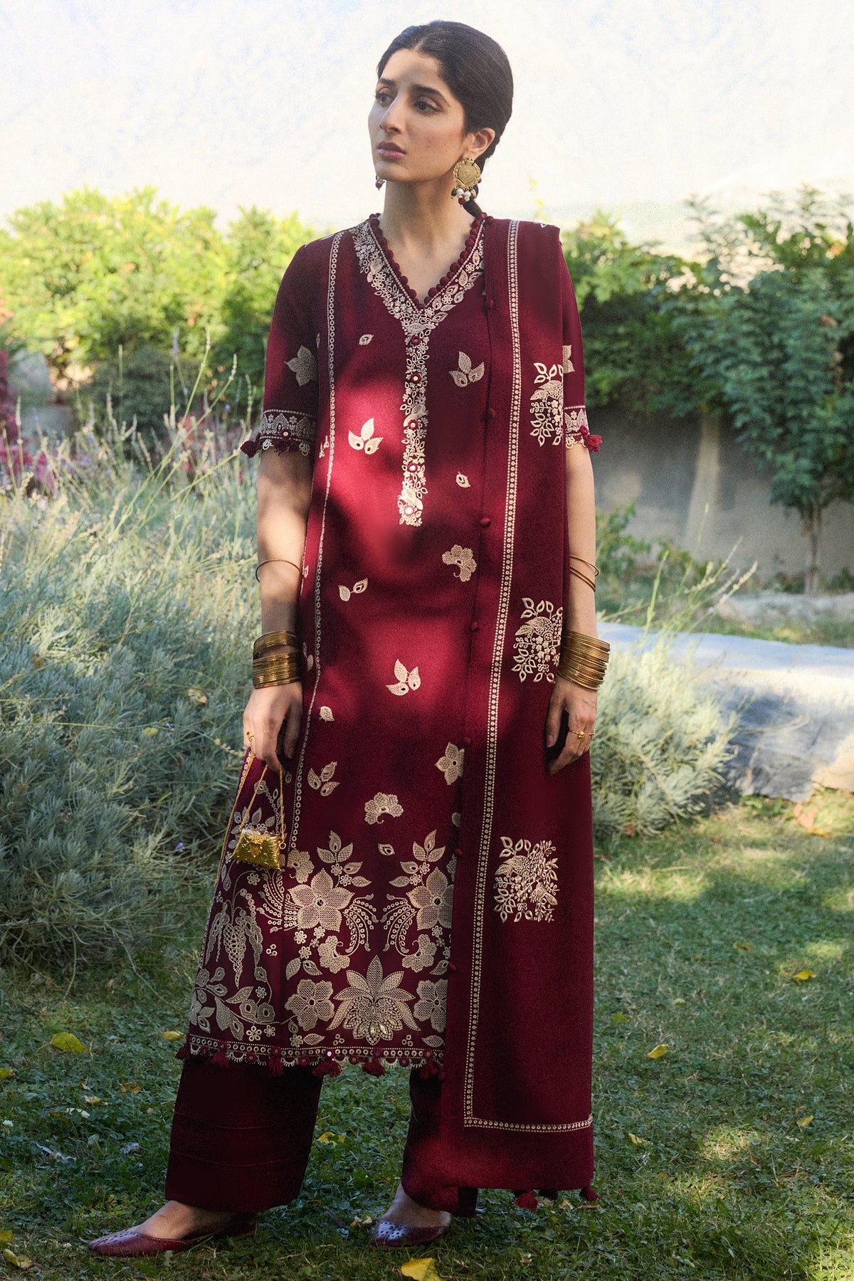 Zaha | Winter 2024 |  ZARQAA (ZW24-04) by Zaha - Designer Dress - Type: Ladies Clothes - Available at Libayah - 100% Original