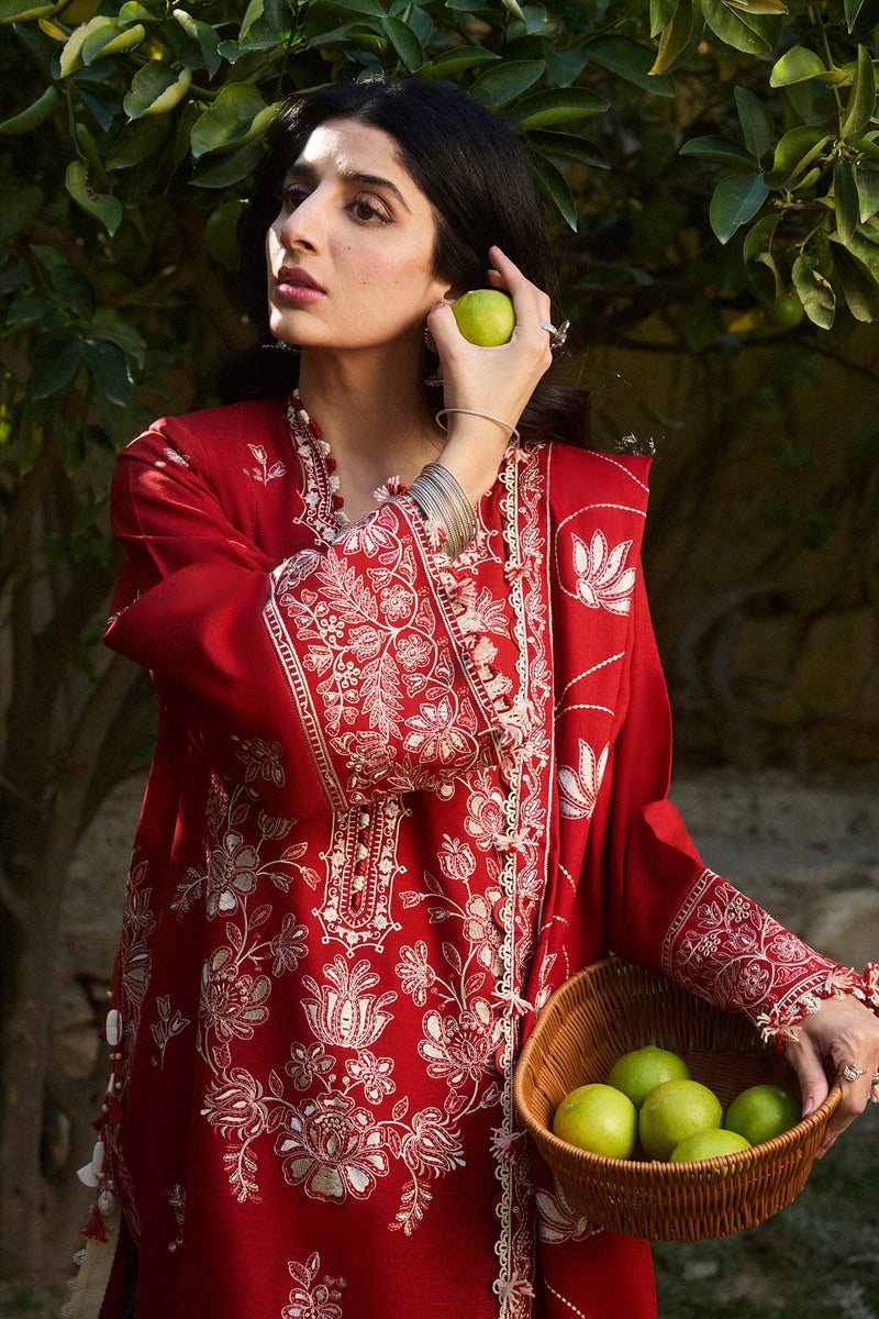 Zaha | Winter 2024 |  DILARA (ZW24-02) by Zaha - Designer Dress - Type: Ladies Clothes - Available at Libayah - 100% Original