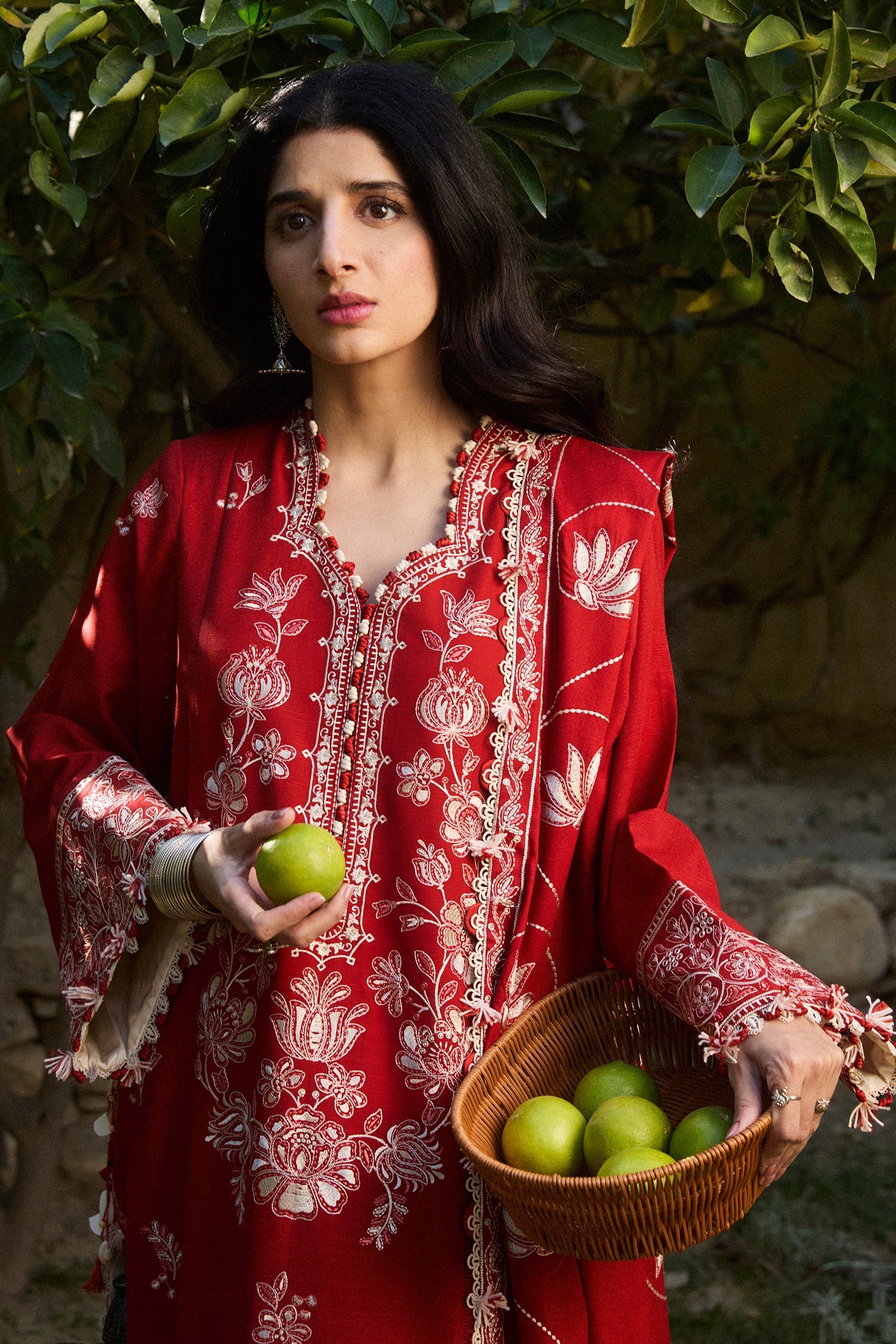 Zaha | Winter 2024 |  DILARA (ZW24-02) by Zaha - Designer Dress - Type: Ladies Clothes - Available at Libayah - 100% Original