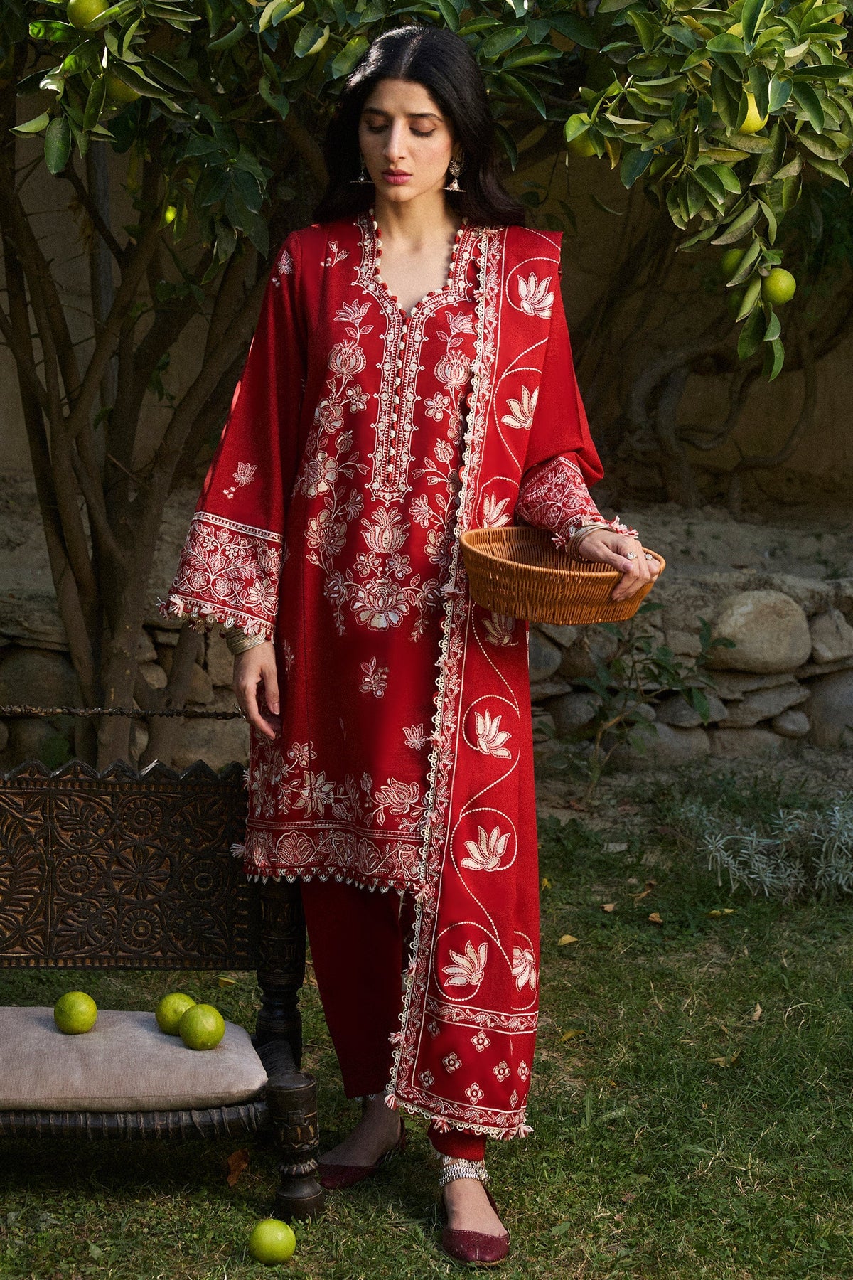 Zaha | Winter 2024 |  DILARA (ZW24-02) by Zaha - Designer Dress - Type: Ladies Clothes - Available at Libayah - 100% Original