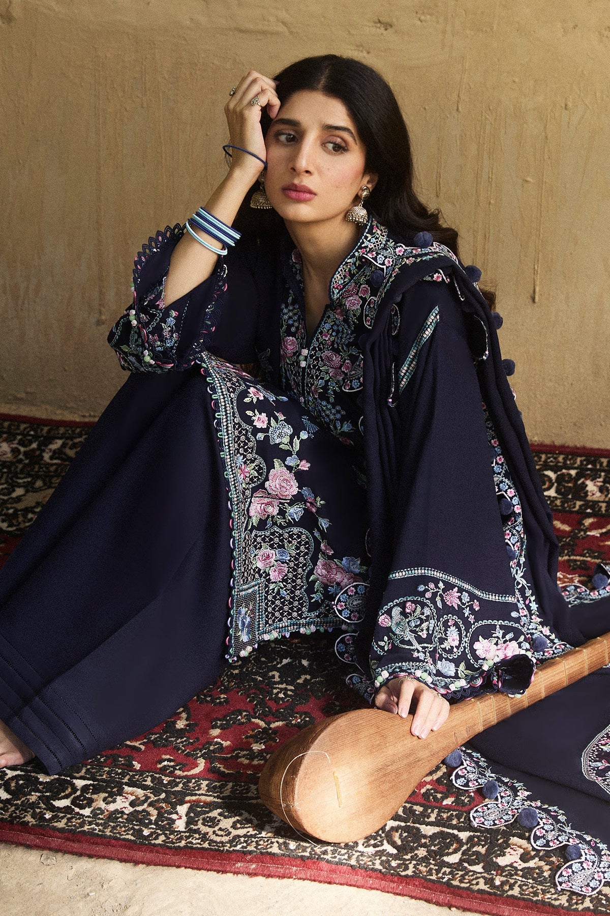 Zaha | Winter 2024 |  RAQS (ZW24-08) by Zaha - Designer Dress - Type: Ladies Clothes - Available at Libayah - 100% Original