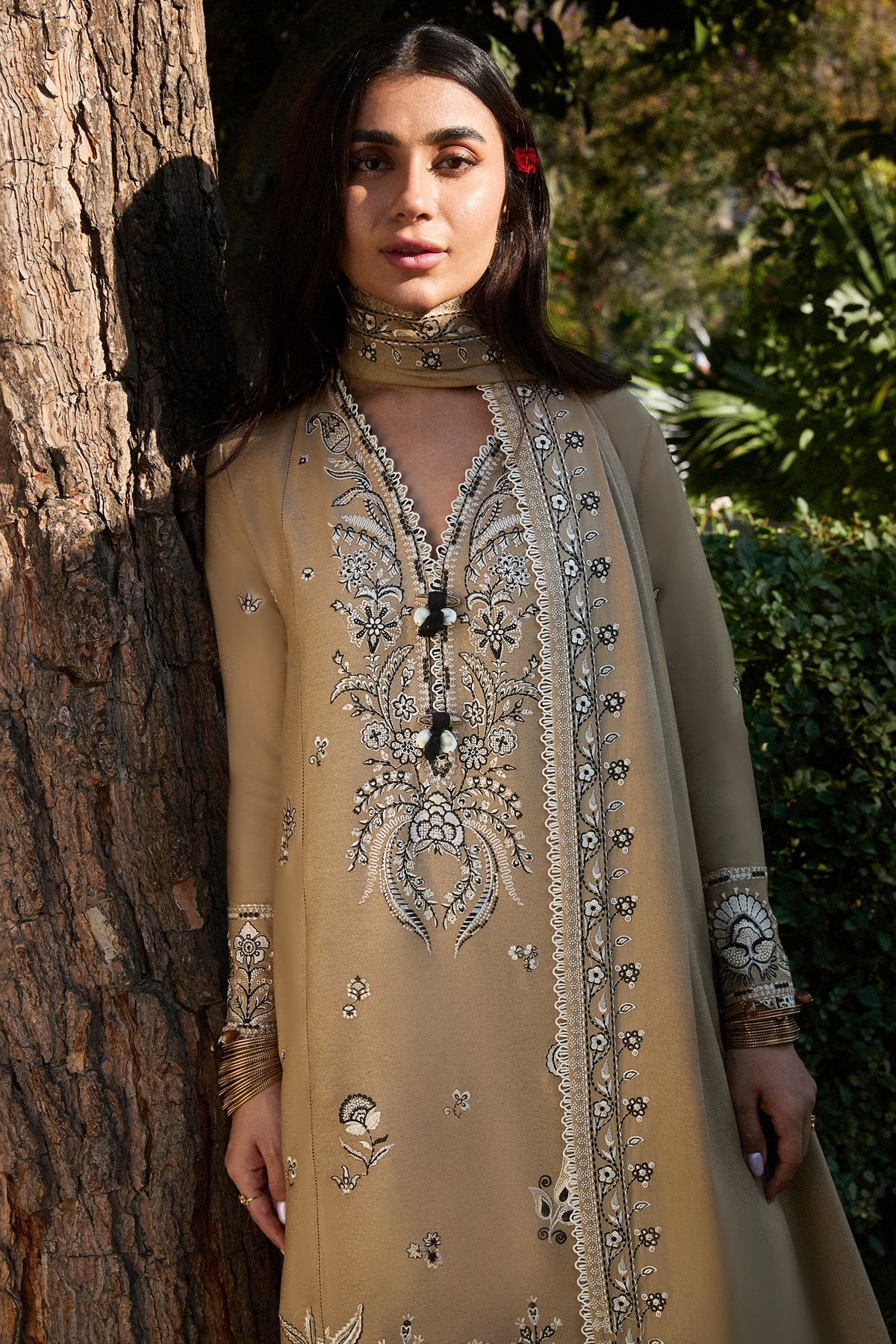 Zaha | Winter 2024 |  SUZANI (ZW24-10) by Zaha - Designer Dress - Type: Ladies Clothes - Available at Libayah - 100% Original