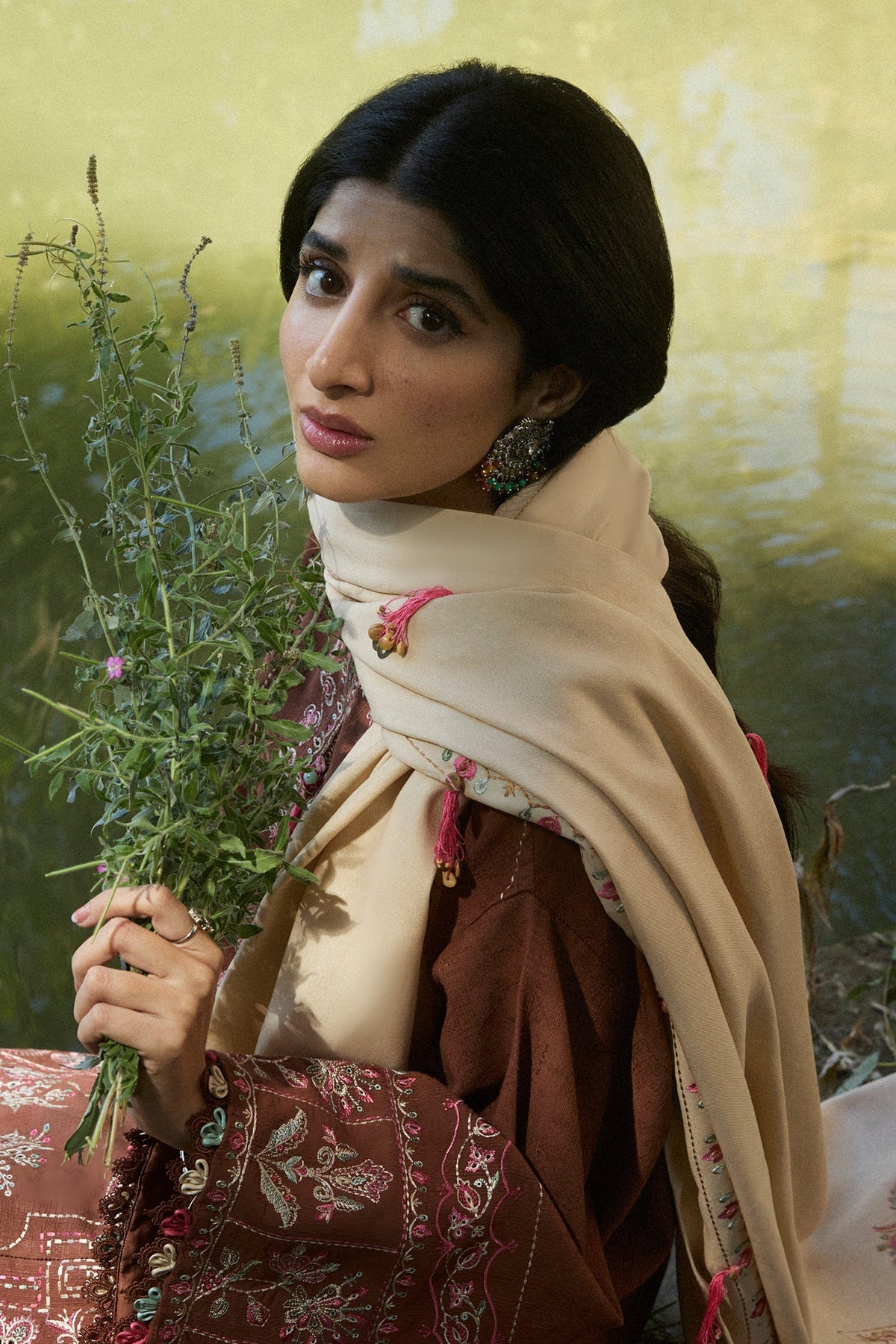 Zaha | Winter 2024 |  SAHIBA (ZW24-14) by Zaha - Designer Dress - Type: Ladies Clothes - Available at Libayah - 100% Original