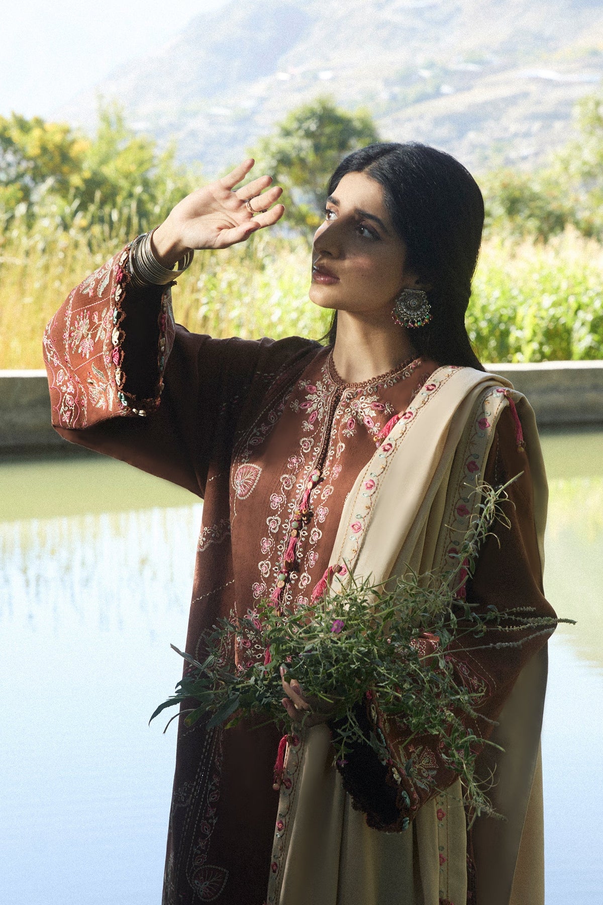 Zaha | Winter 2024 |  SAHIBA (ZW24-14) by Zaha - Designer Dress - Type: Ladies Clothes - Available at Libayah - 100% Original