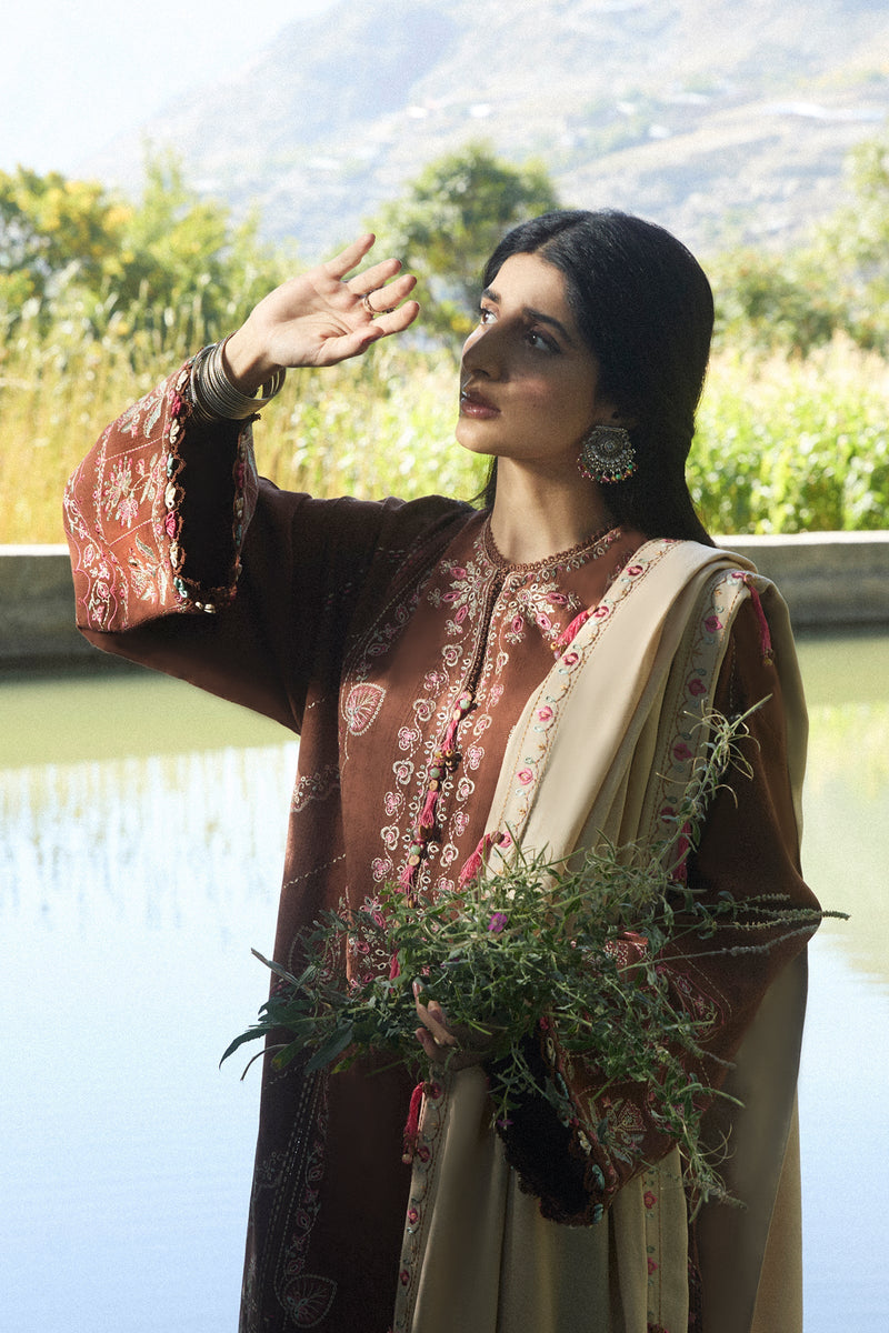Zaha | Winter 2024 |  SAHIBA (ZW24-14) by Zaha - Designer Dress - Type: Ladies Clothes - Available at Libayah - 100% Original